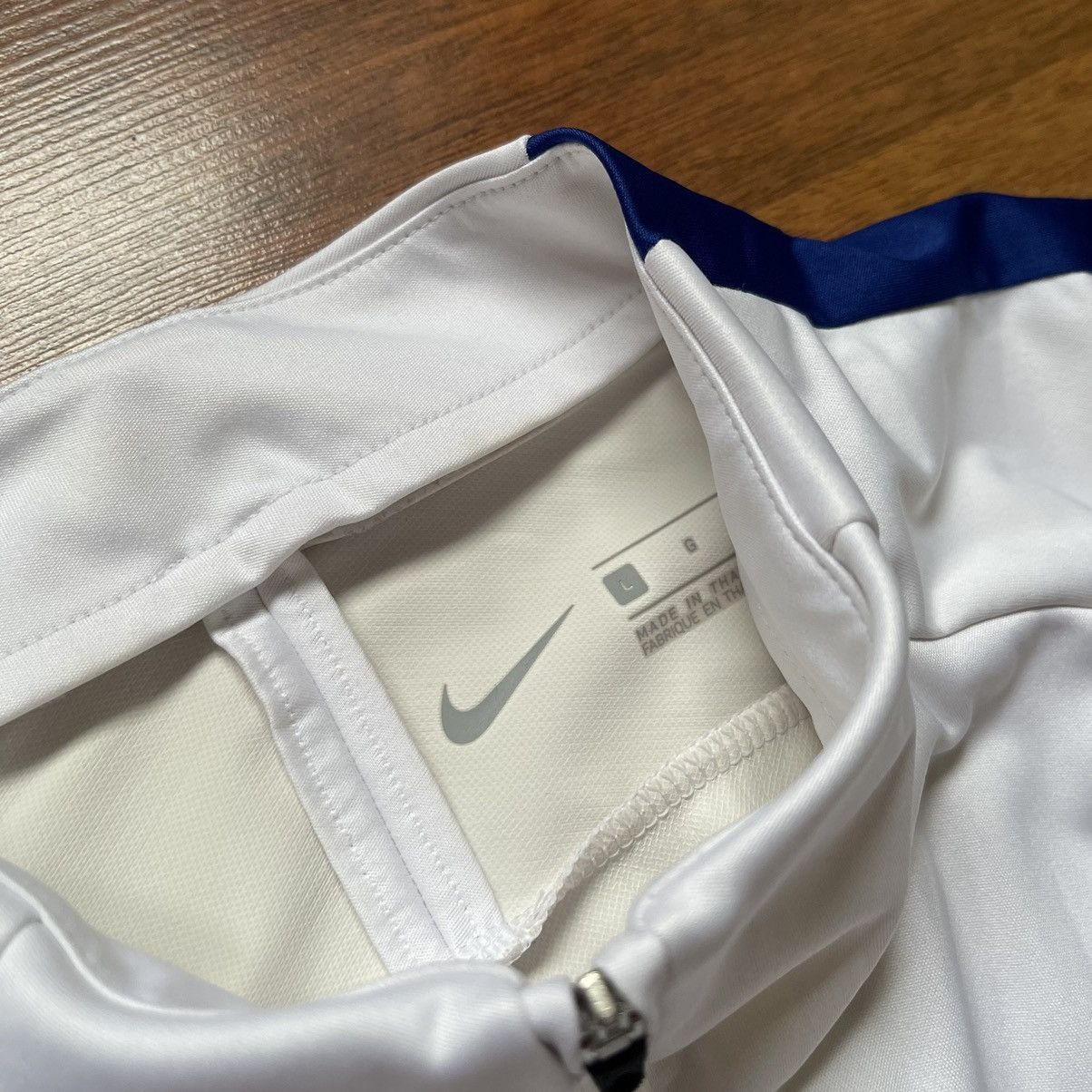 Chelsea Soccer CHELSEA NIKE 2017/2018 SOCCER SQUAD DRILL 1/4 ZIP TRACK TOP Size US L / EU 52-54 / 3 - 6 Thumbnail