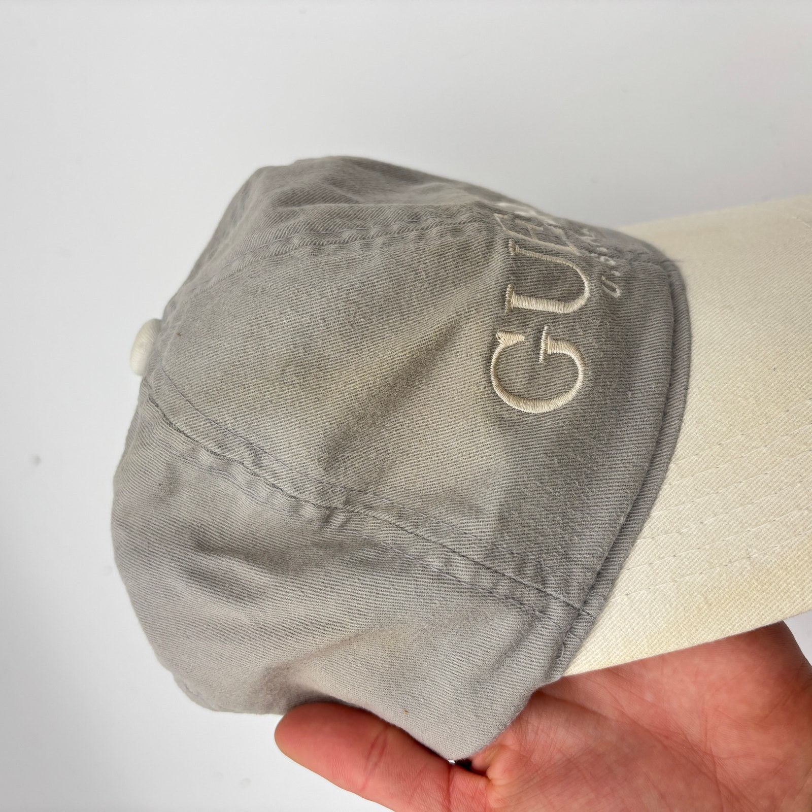 Guess Vintage Guess U.S.A Two Tone Snapback Baseball Cap Hat Size ONE SIZE - 10 Thumbnail