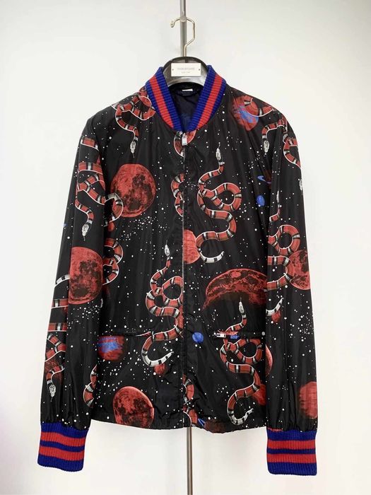 gucci space snake jacket