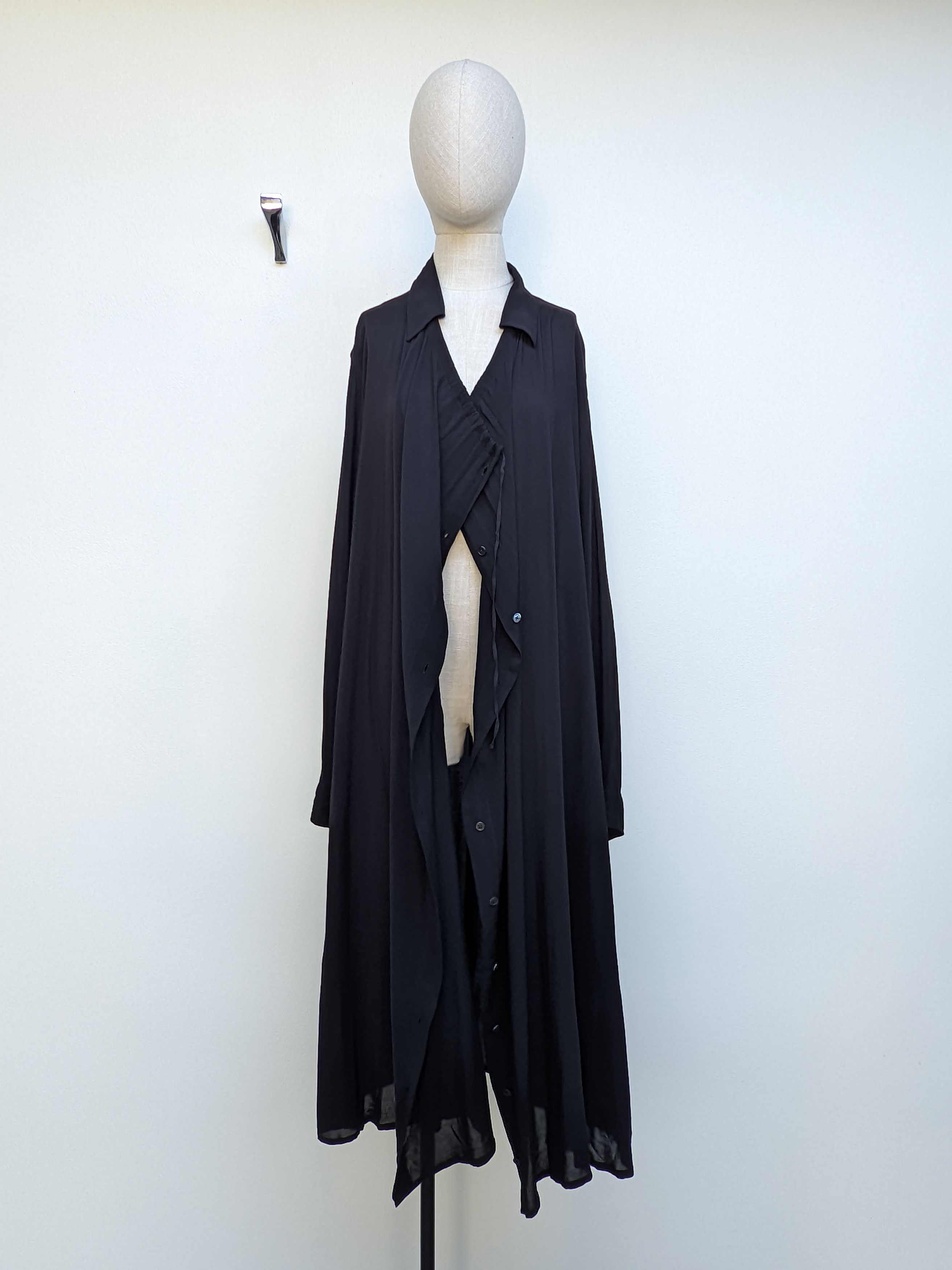 Ann Demeulemeester Ann Demeulemeester Shirt Dress Size M / US 6-8 / IT 42-44 - 1 Thumbnail
