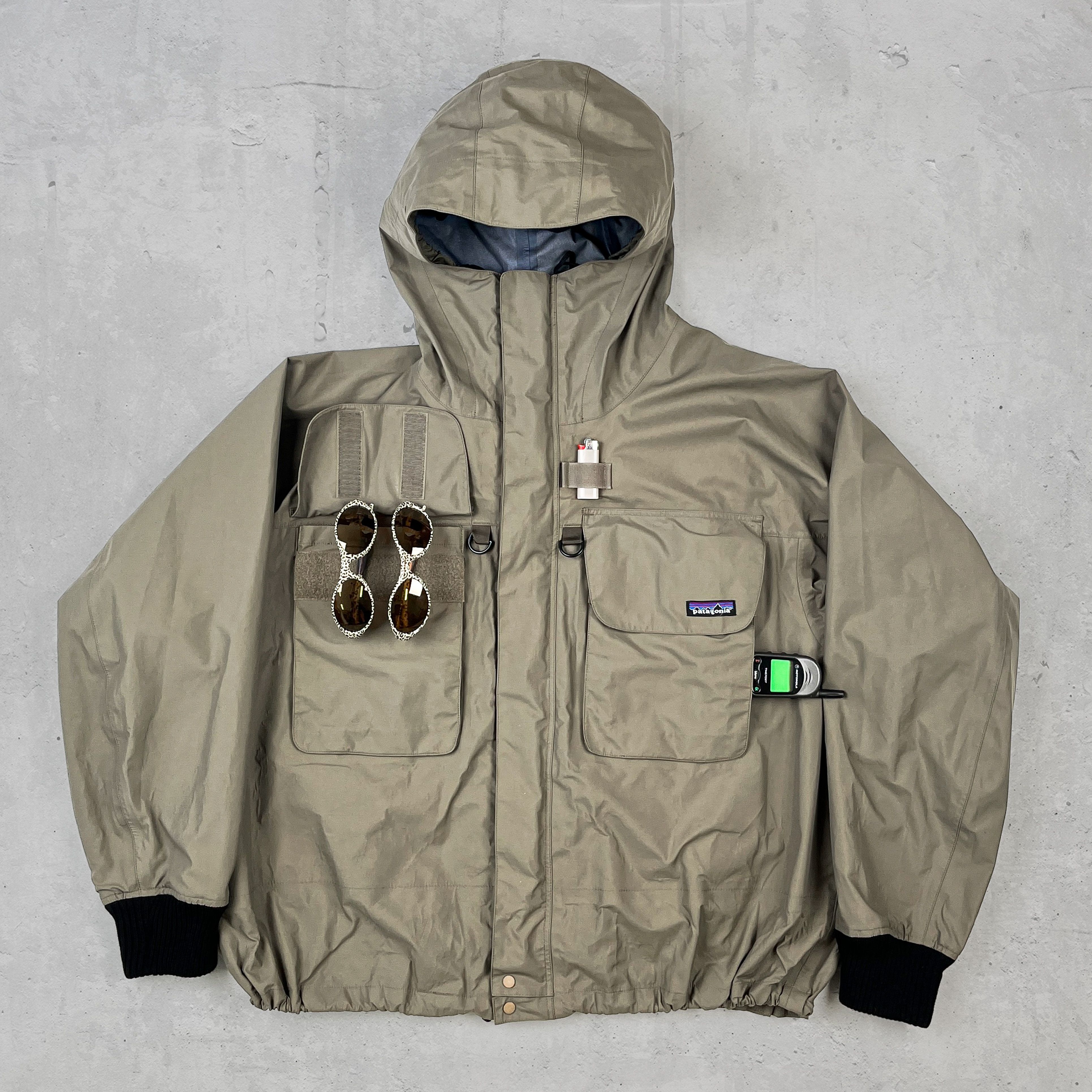 image of Patagonia 00S Sst Wading Jacket Vintage Khaki Synchilla, Men's (Size 2XL)