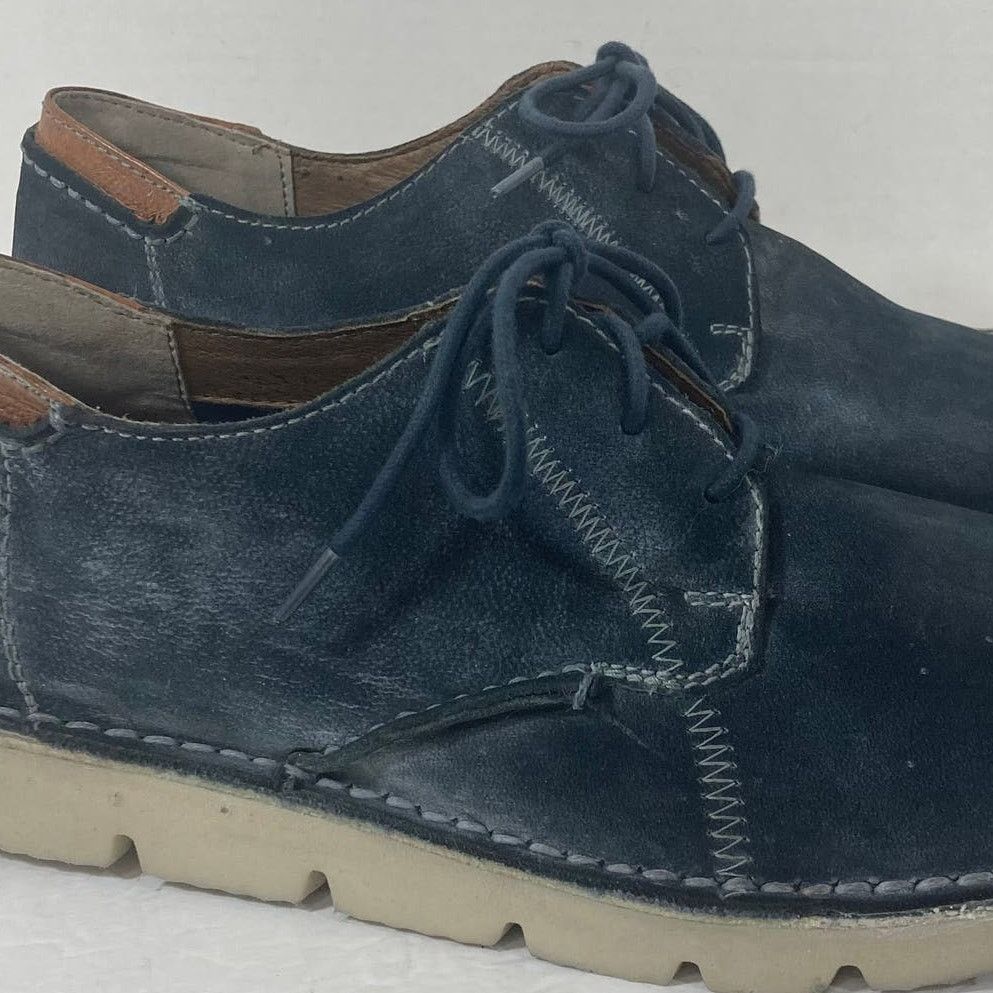 Bed Stu Roan Bed Stu Heaton shoe, Mens 10 slate gray leather Size US 10 / EU 43 - 6 Thumbnail
