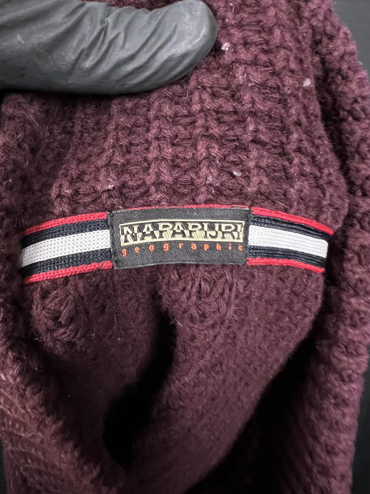 Napapijri 🔴 Vintage Napapijri heavy wool cardigan sweater sweatshirt Size US XXL / EU 58 / 5 - 8 Thumbnail
