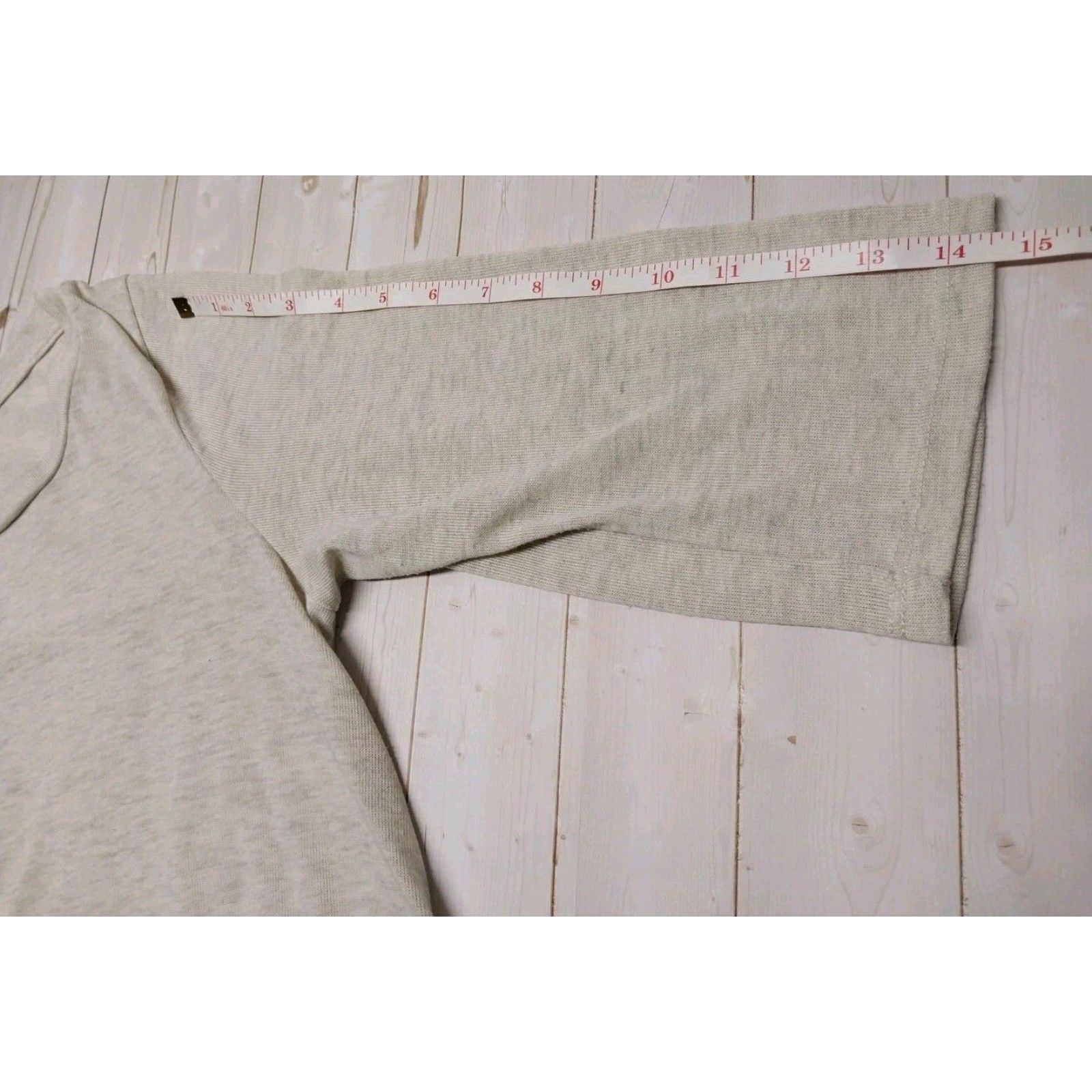 Other About A Girl Plus Women 2X Marled Cream Tunic Top 3/4 sleeve Size XXL / US 16-18 / IT 52-54 - 9 Thumbnail