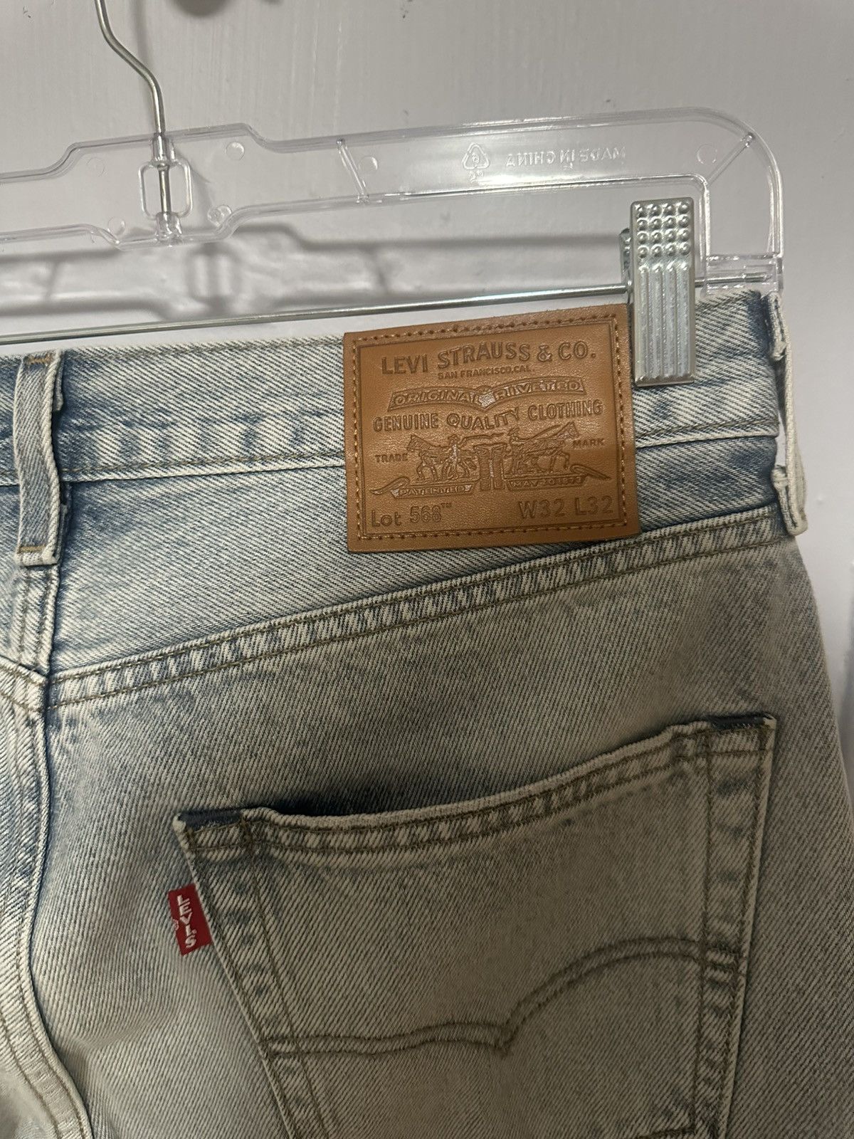 Levi's Levis 568 Denim Jeans 32x32 Size US 32 / EU 48 - 3 Thumbnail