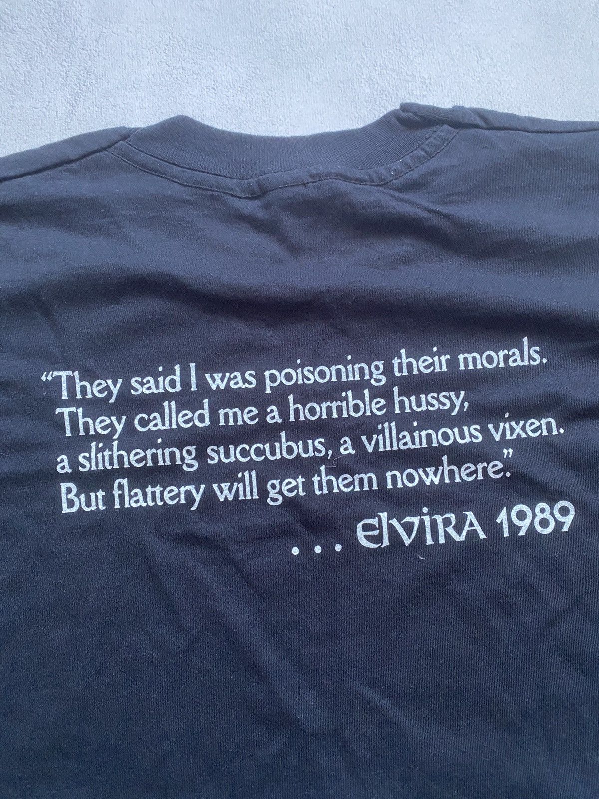 Vintage Vintage 1989 rare Elvira merch Size US XL / EU 56 / 4 - 8 Thumbnail