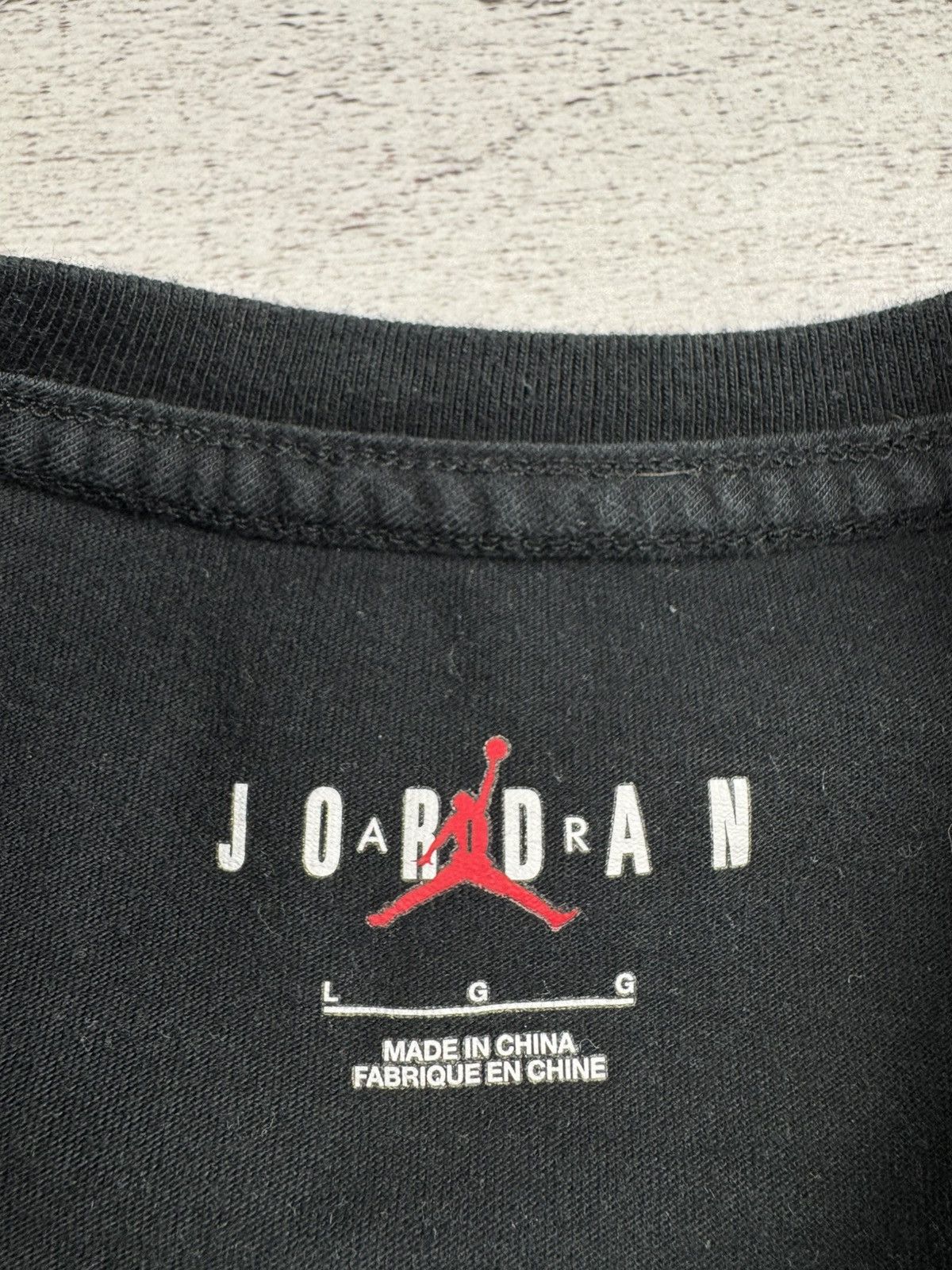 Nike Air Michael Jordan Jump Man Basketball Longsleeve T Shirt Tee Size US L / EU 52-54 / 3 - 14 Thumbnail