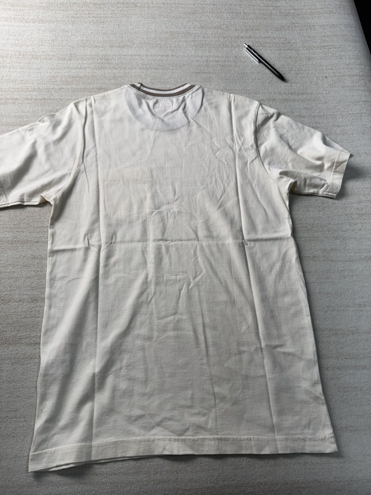 Supreme Supreme Rib Pocket Tee Off-White Natural SS16 Size US S / EU 44-46 / 1 - 4 Thumbnail