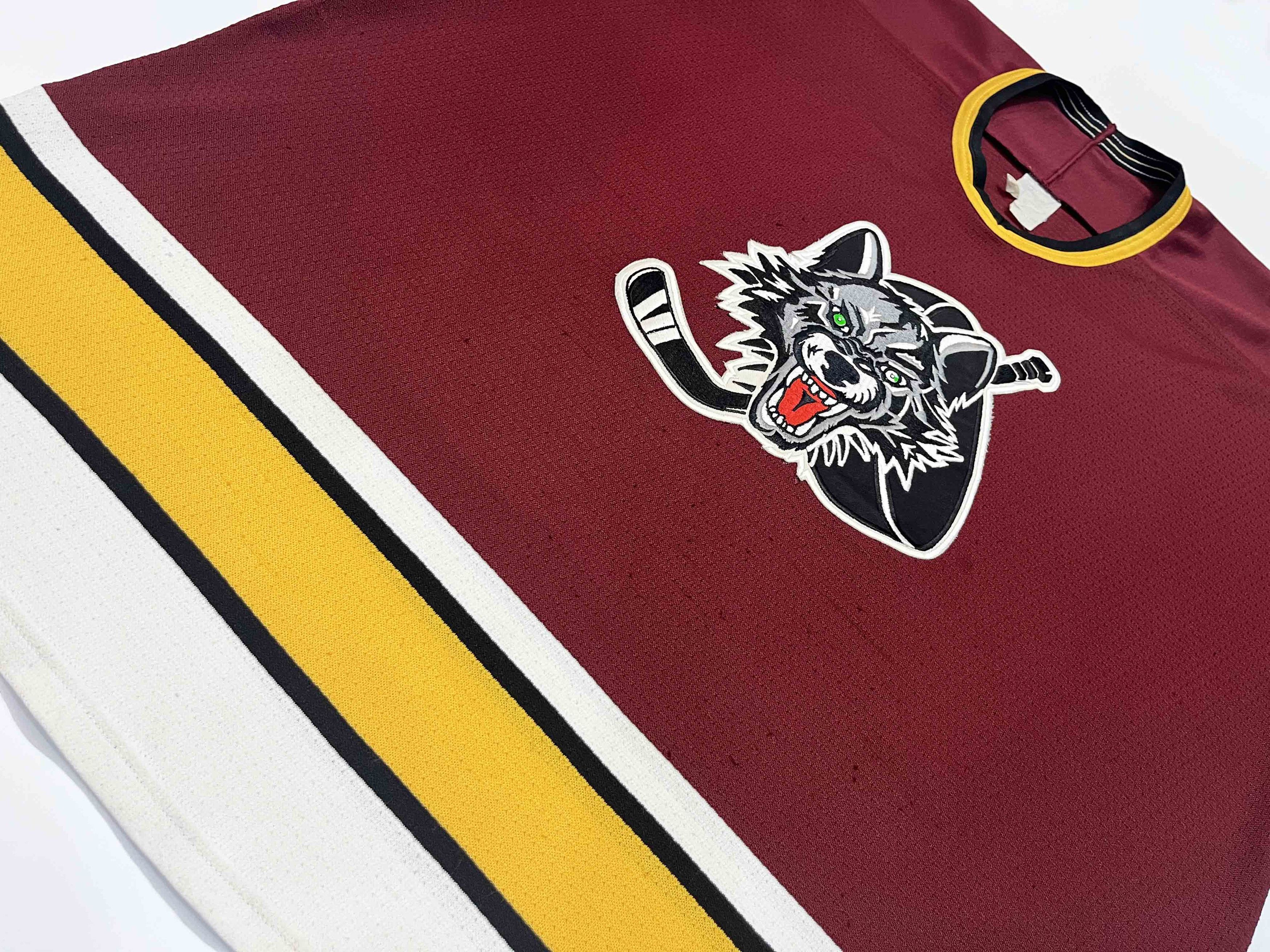 Vintage Vintage Bauer Chicago Wolves AHL Hockey Jersey Size US XL / EU 56 / 4 - 5 Thumbnail