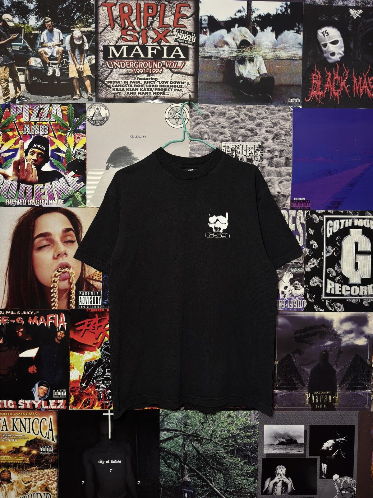 G59 Records G59 White Logo Tee Shirt Size US M / EU 48-50 / 2 - 3 Thumbnail