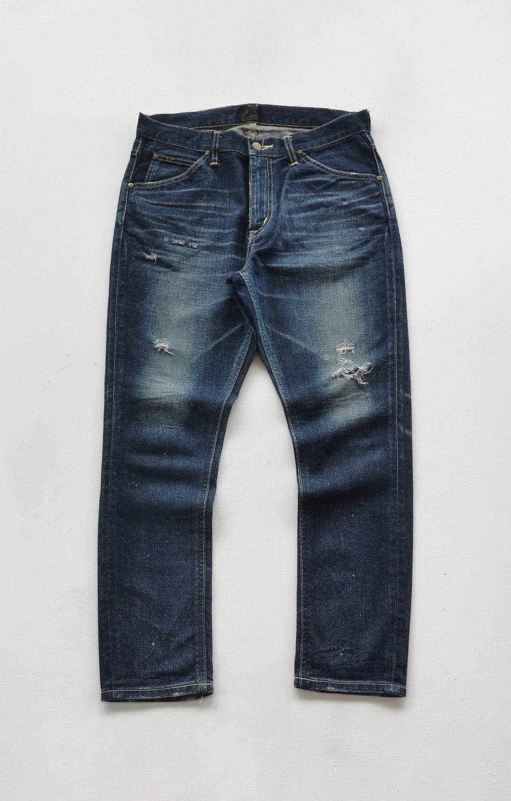 Lee × Number (N)ine Lee x Nano Universe Tapered Ankle Jeans Size US 32 / EU 48 - 2 Thumbnail
