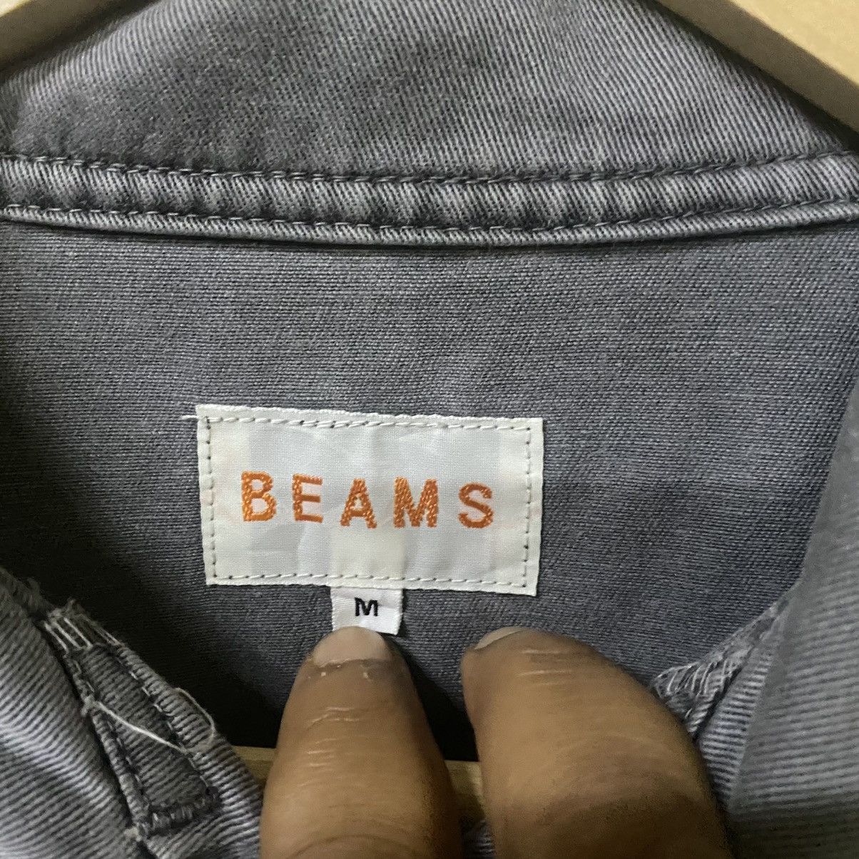 Beams Plus Beam light jacket button up multipocket interior have pocket Size US M / EU 48-50 / 2 - 5 Thumbnail