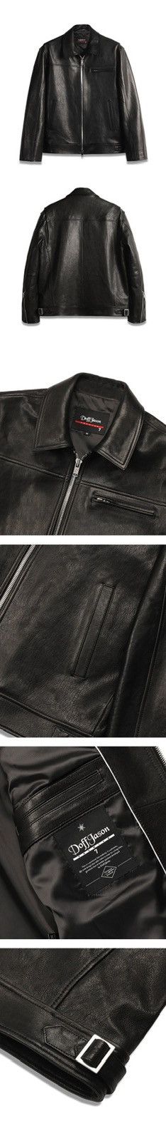 MUSINSA PREMIUM LAMBSKIN VEGETABLE SINGLE BREASTED JACKET Size US L / EU 52-54 / 3 - 3 Thumbnail