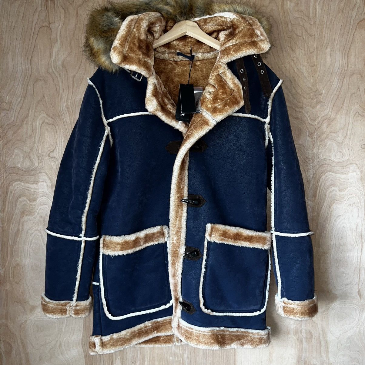 MEN’S JORDAN CRAIG DENALI SHEARLING LEGACY EDITION FUR COAT