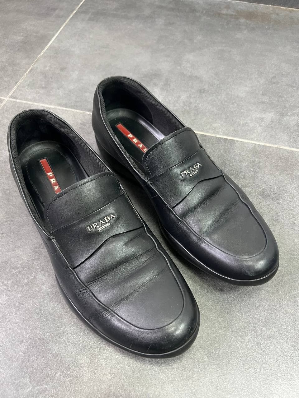 Prada Sport Vintage logo loafers