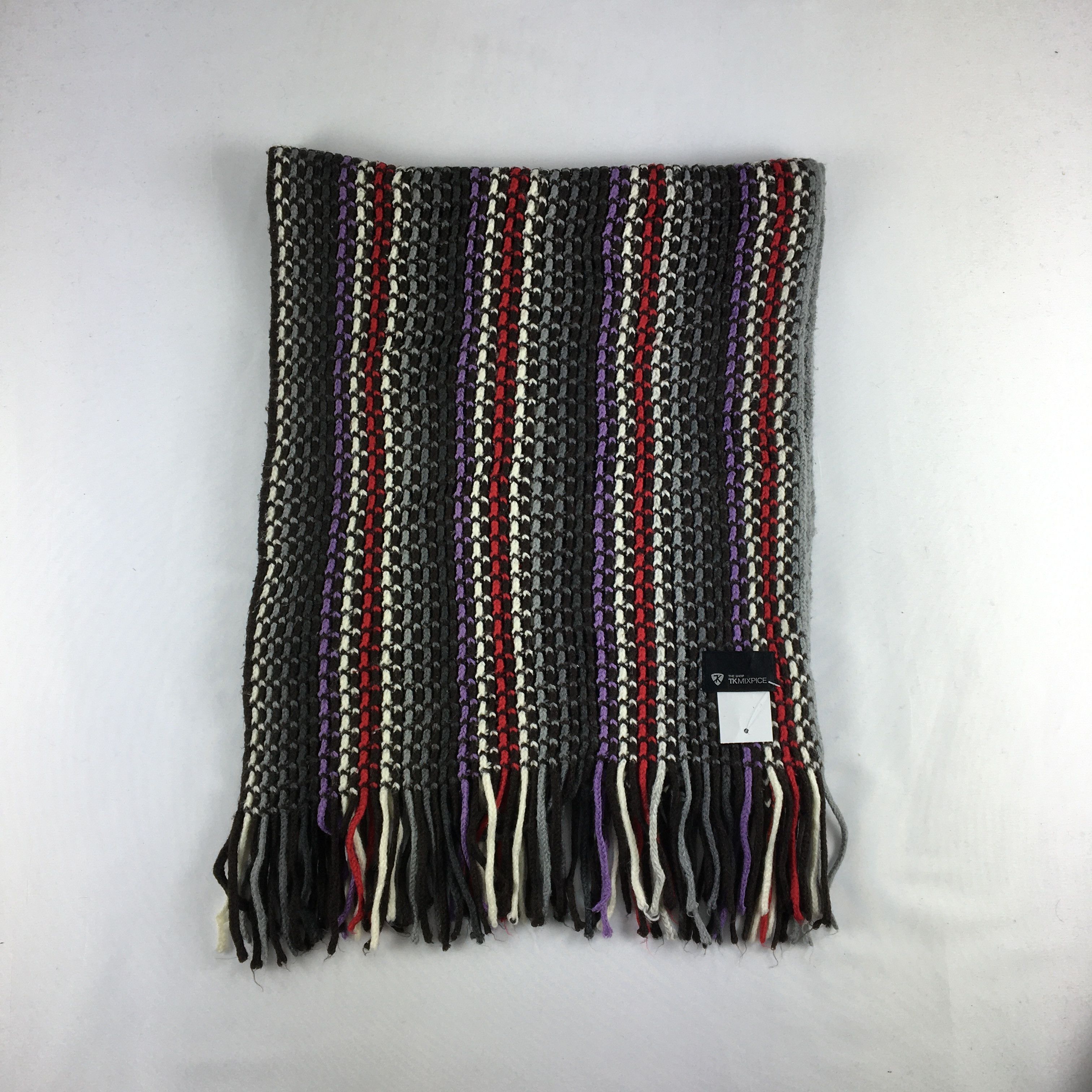 Takeo Kikuchi Vintage Takeo Kikuchi Scarf Muffler Wool Cashmere Scarves Size ONE SIZE - 2 Thumbnail