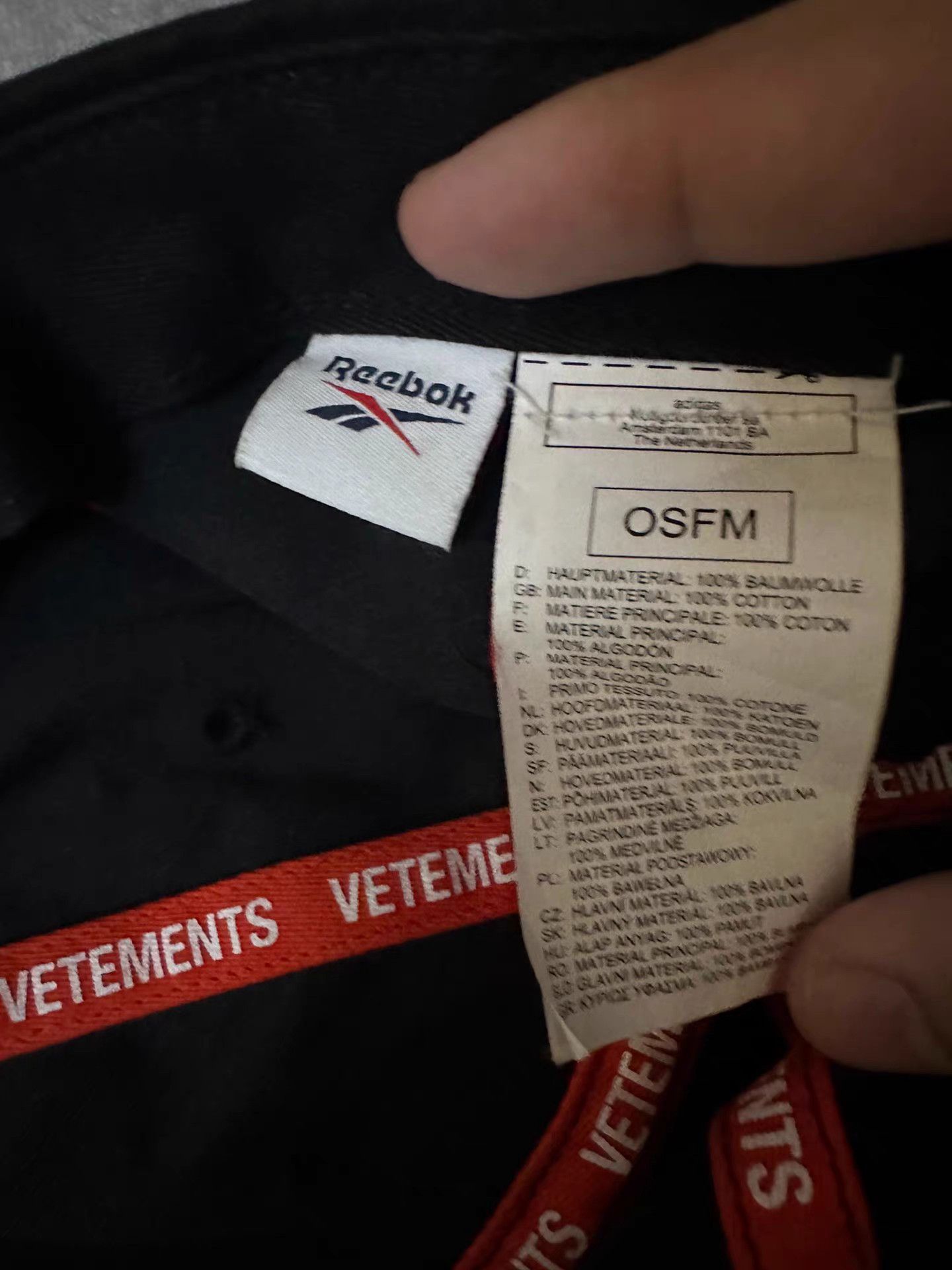 Vetements Vetements McDonald's Cap Size ONE SIZE - 7 Thumbnail