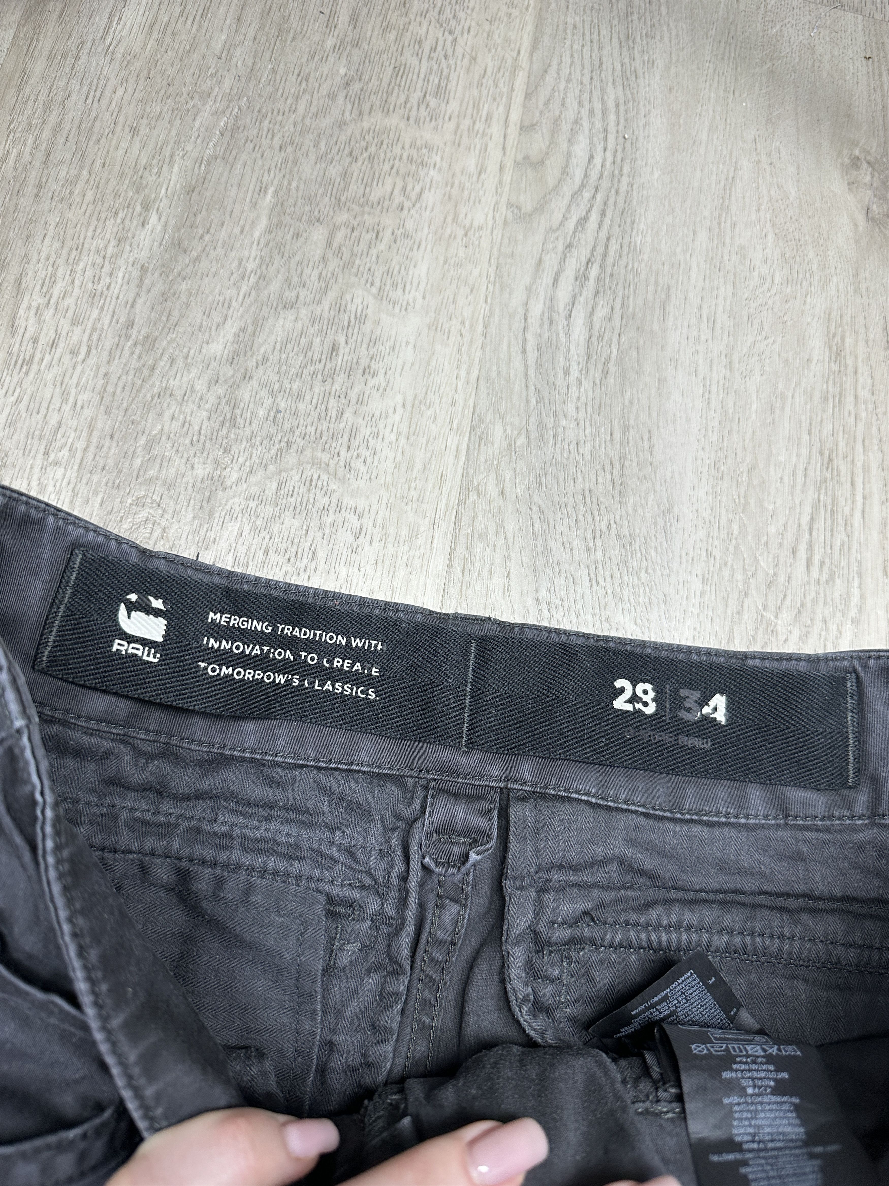 G-Star G Star Raw Mens Rovic Zip 3D Regular Tapered Cargo Pants Size US 28 / EU 44 - 6 Thumbnail