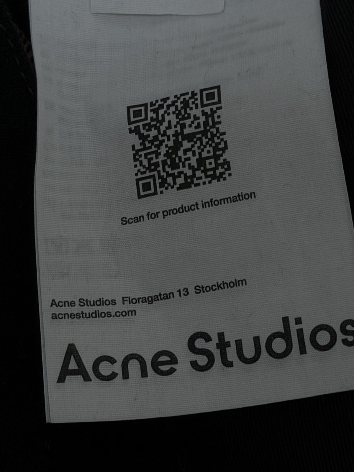 Acne Studios Acne Studios 1981 U Black/Black Denim Size US 34 / EU 50 - 12 Thumbnail