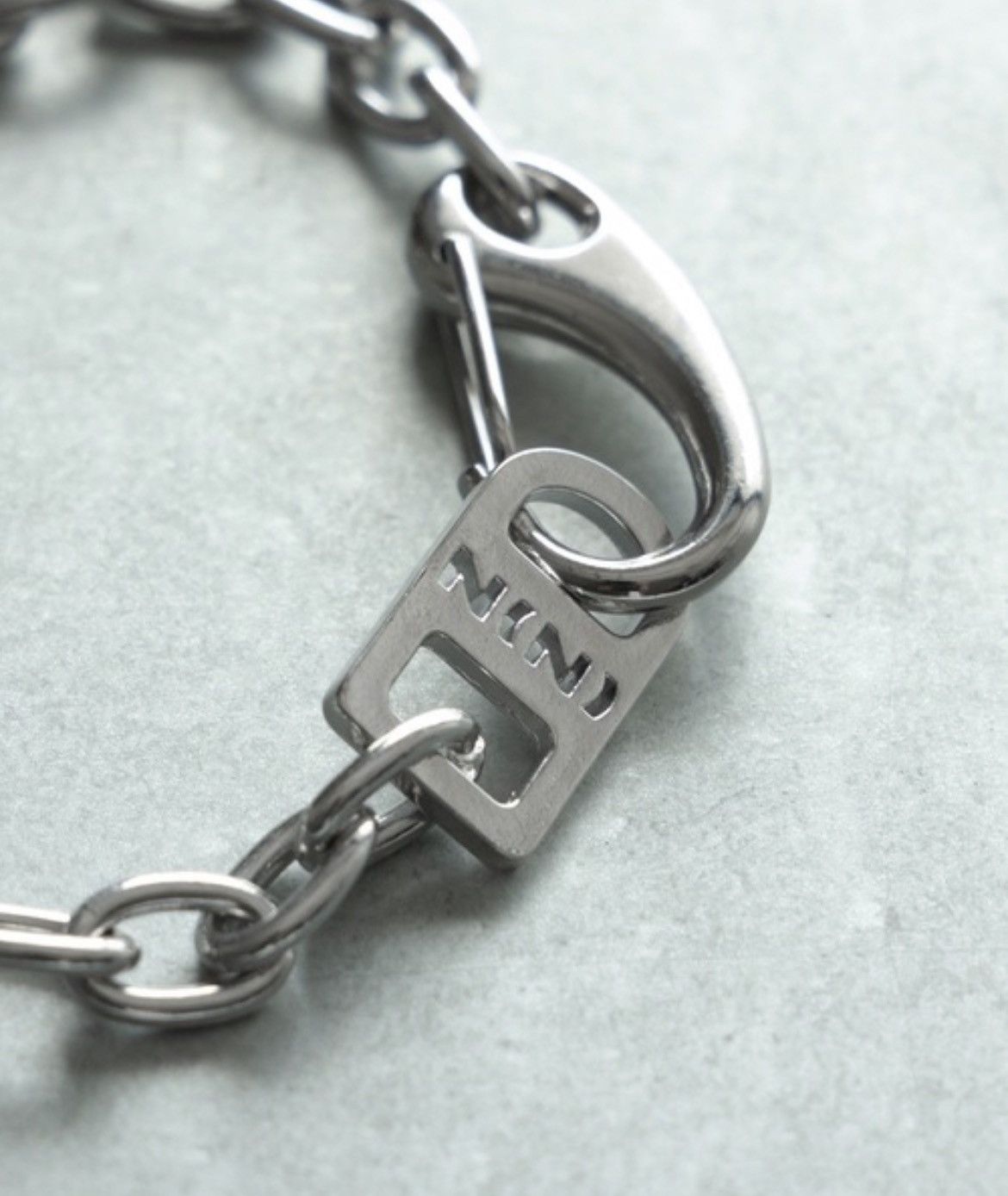 Number (N)ine COMBINATION DIFFERENT CHAIN BRACELET type2 Size ONE SIZE - 4 Thumbnail