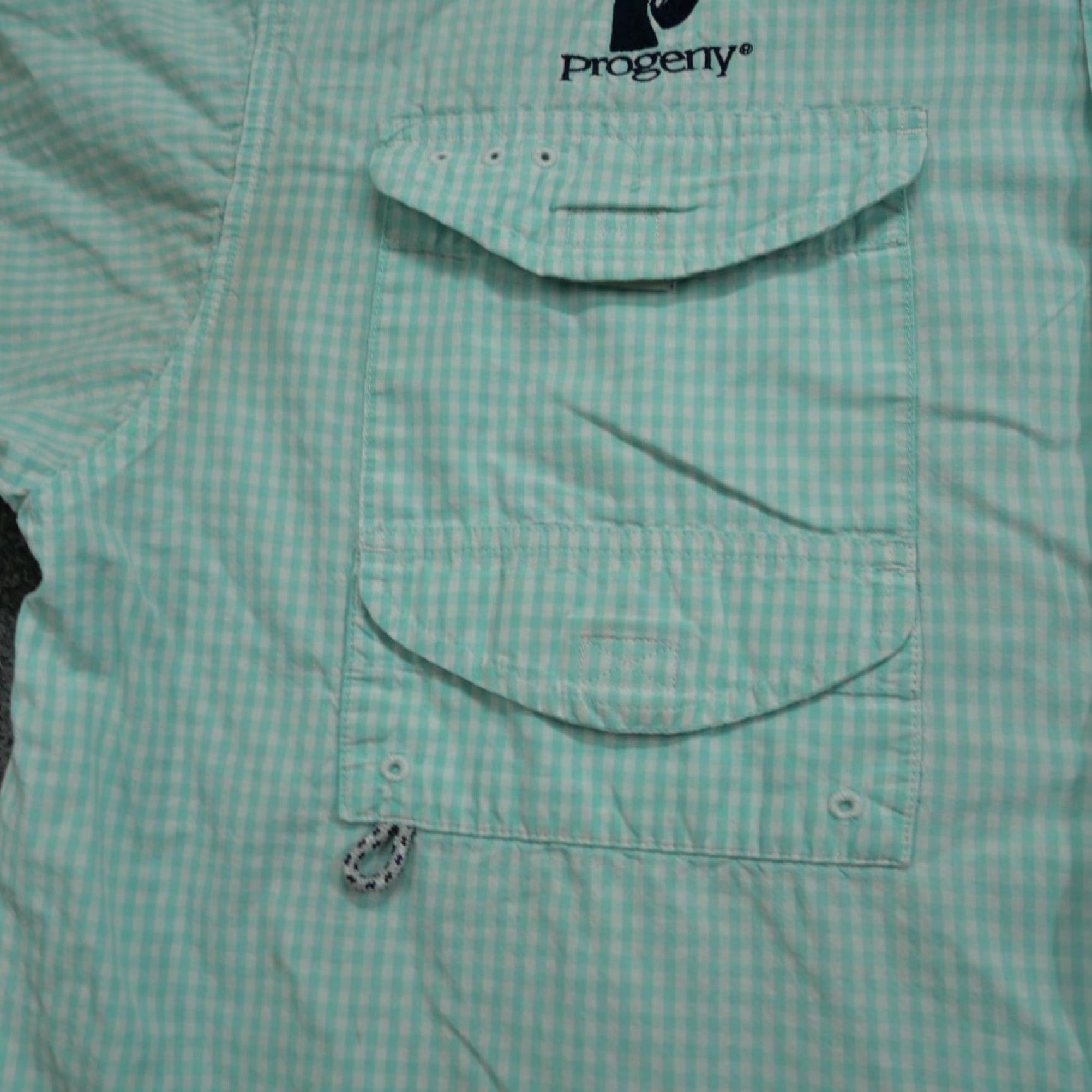 Vintage Columbia Shirt Mens Large Blue White Button Up Fishing Vented Super Bonehead Shirt Size US L / EU 52-54 / 3 - 4 Thumbnail