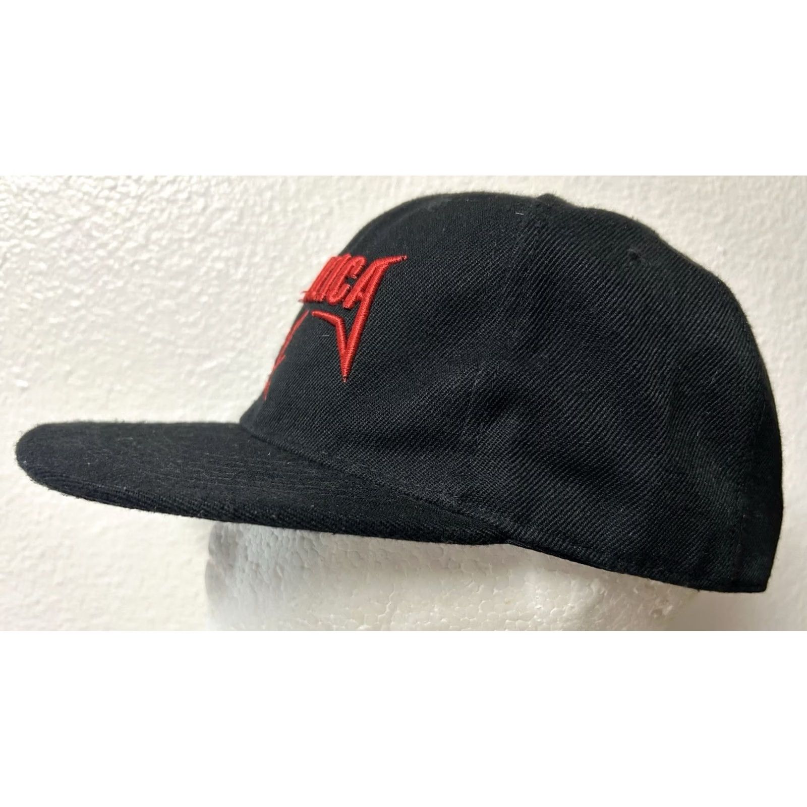 Vintage VINTAGE Metallica Ninja Star Hat Snapback Embroidered Black 90s Mens One Size Size ONE SIZE - 4 Thumbnail