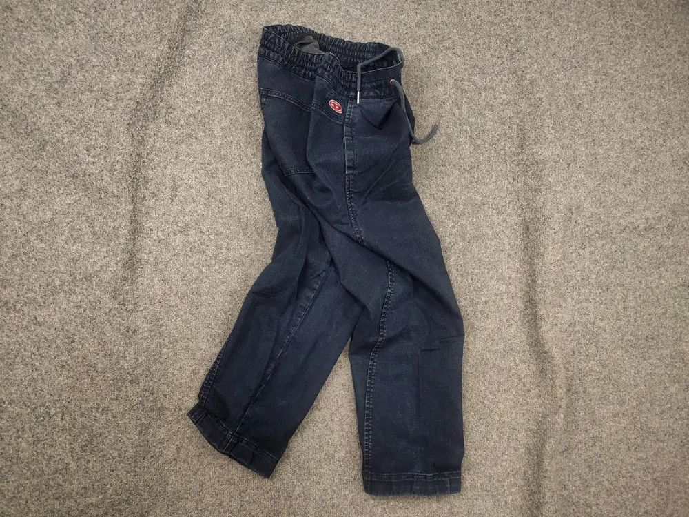 Diesel Diesel d krailey e ne Sweat Blue Denim Cropped Jeans Vintage Size 26" / US 2 / IT 38 - 1 Thumbnail