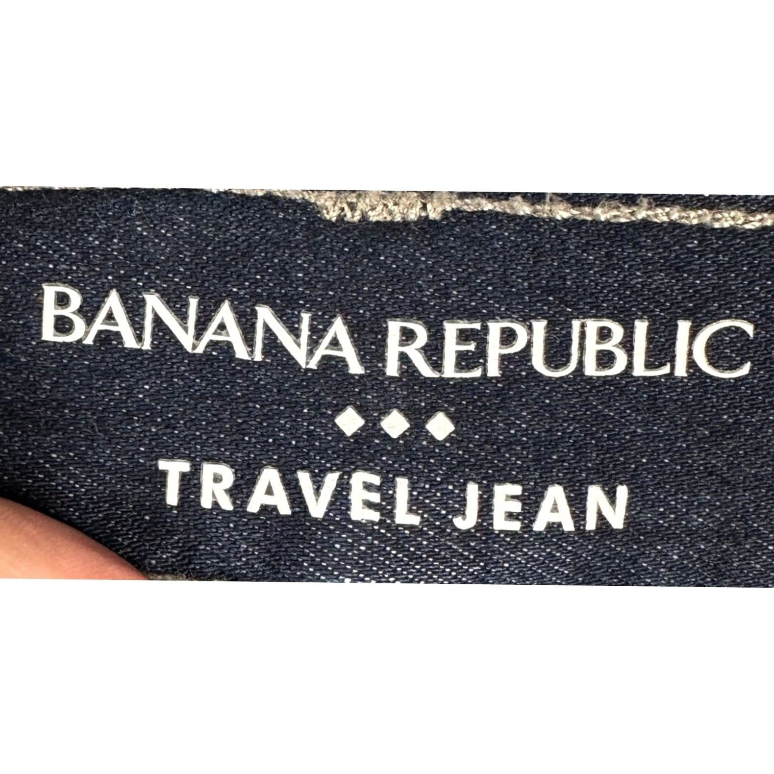 Banana Republic Banana Republic Travel Jeans Mens 38X32 Blue Athletic Fit Tapered Leg Stretch Jeans Size US 38 / EU 54 - 3 Thumbnail