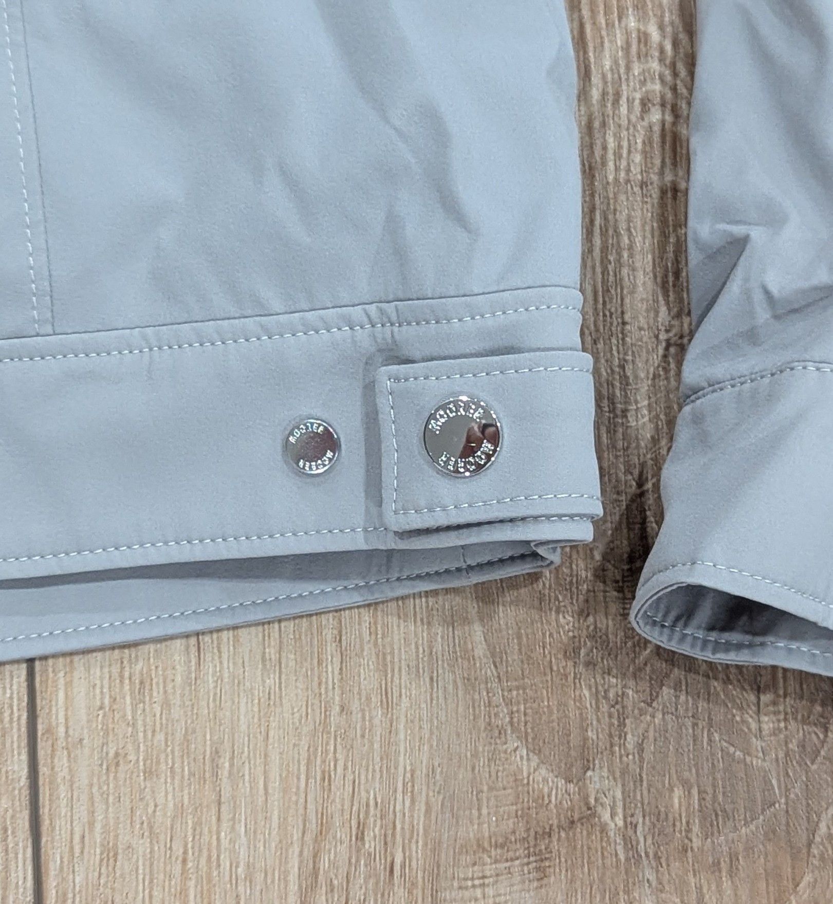 MooRER MOORER Banded Collar Bomber Jacket Ice Gray 52 US 42 Size US L / EU 52-54 / 3 - 7 Thumbnail