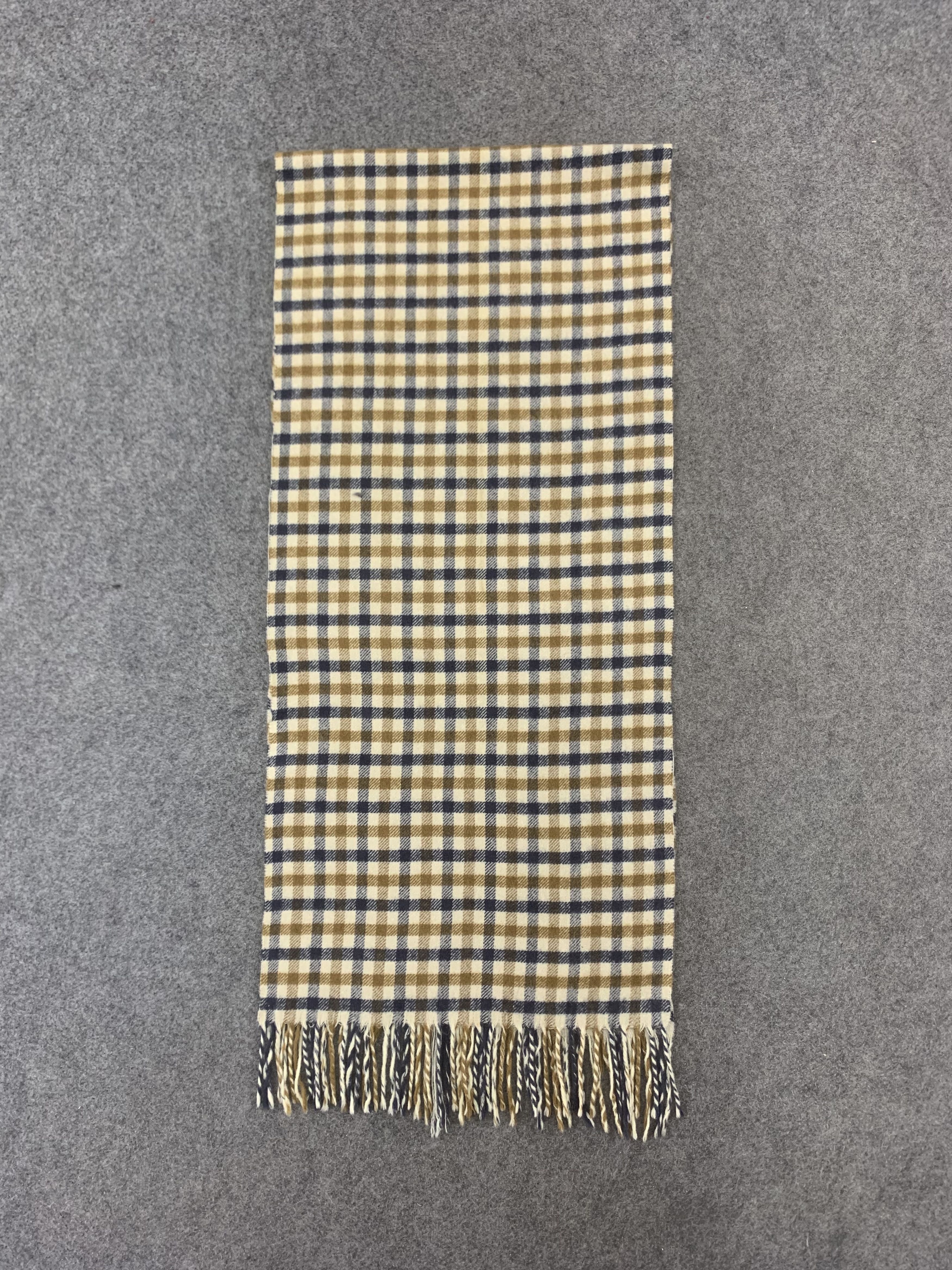 Aquascutum Aquascutum Scarf Wool Muffler Neck Wrap BL9133 Size ONE SIZE - 5 Thumbnail
