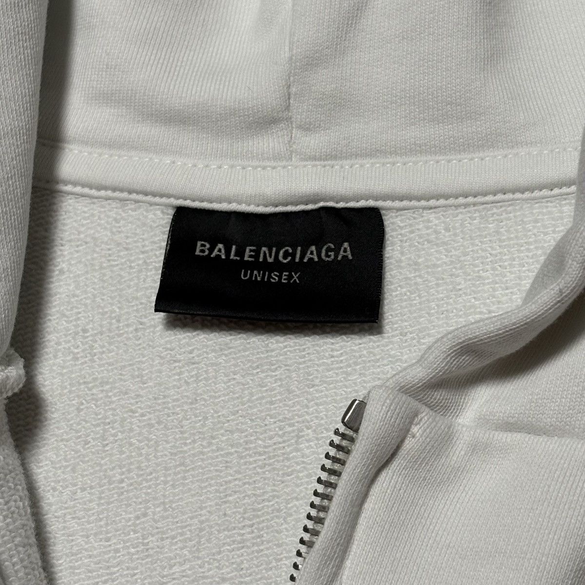Balenciaga SUMMER 23 BALENCIAGA BY DEMNA ENERGY LABEL ZIP UP HOODIE Size US L / EU 52-54 / 3 - 10 Thumbnail