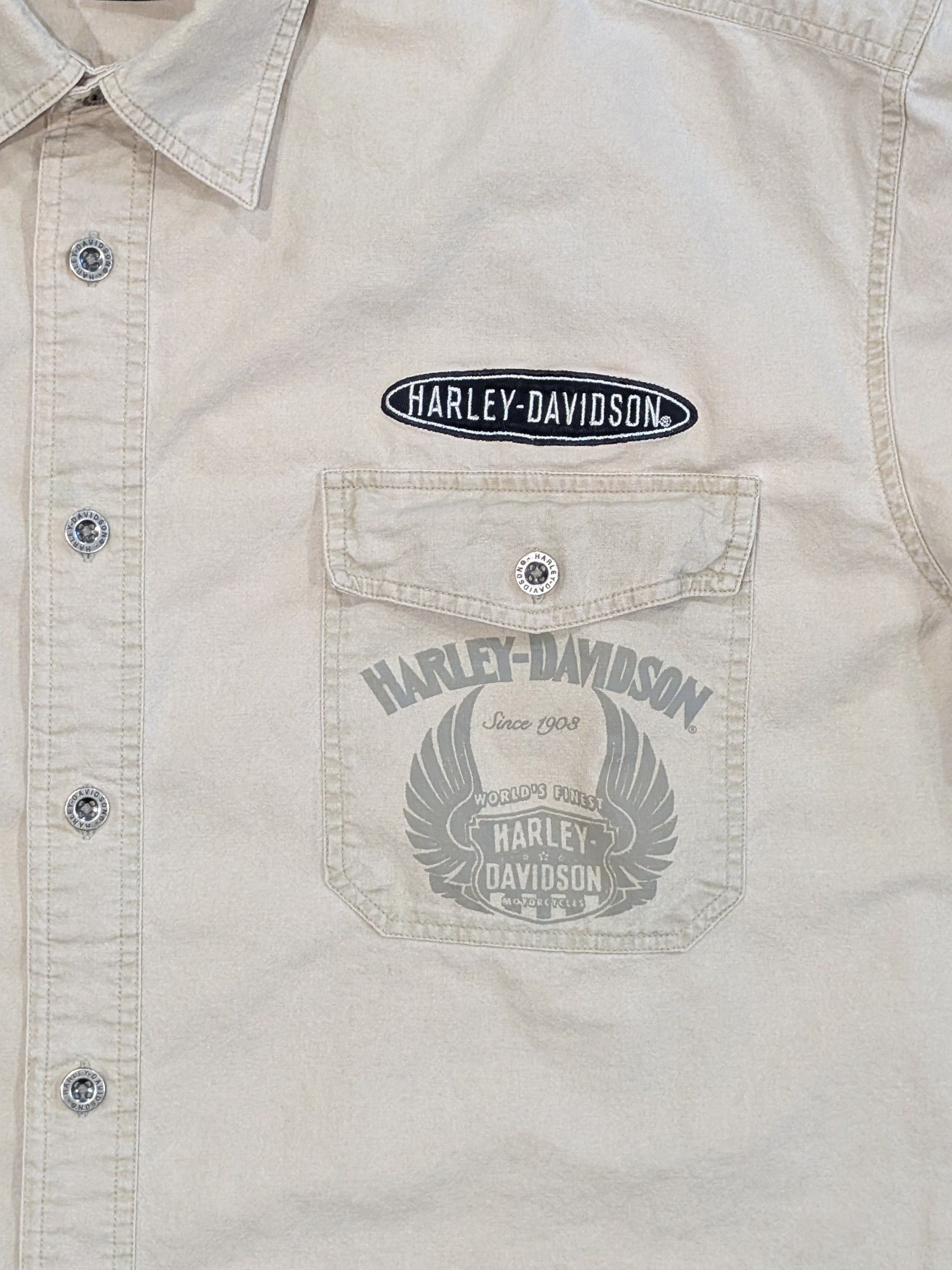 Harley Davidson Harley Davidson the Great Freedom Machine button up shirt Size US XXL / EU 58 / 5 - 5 Thumbnail