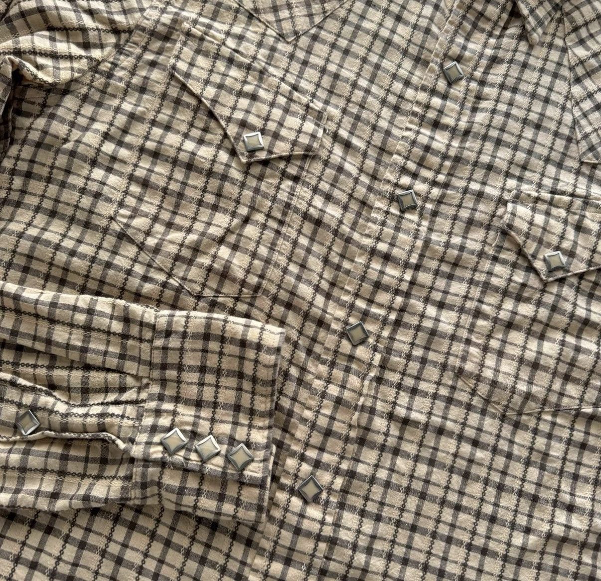 RRL Ralph Lauren Ralph Lauren Double RL RRL Plaid Western Shirt K22 Size US S / EU 44-46 / 1 - 3 Thumbnail