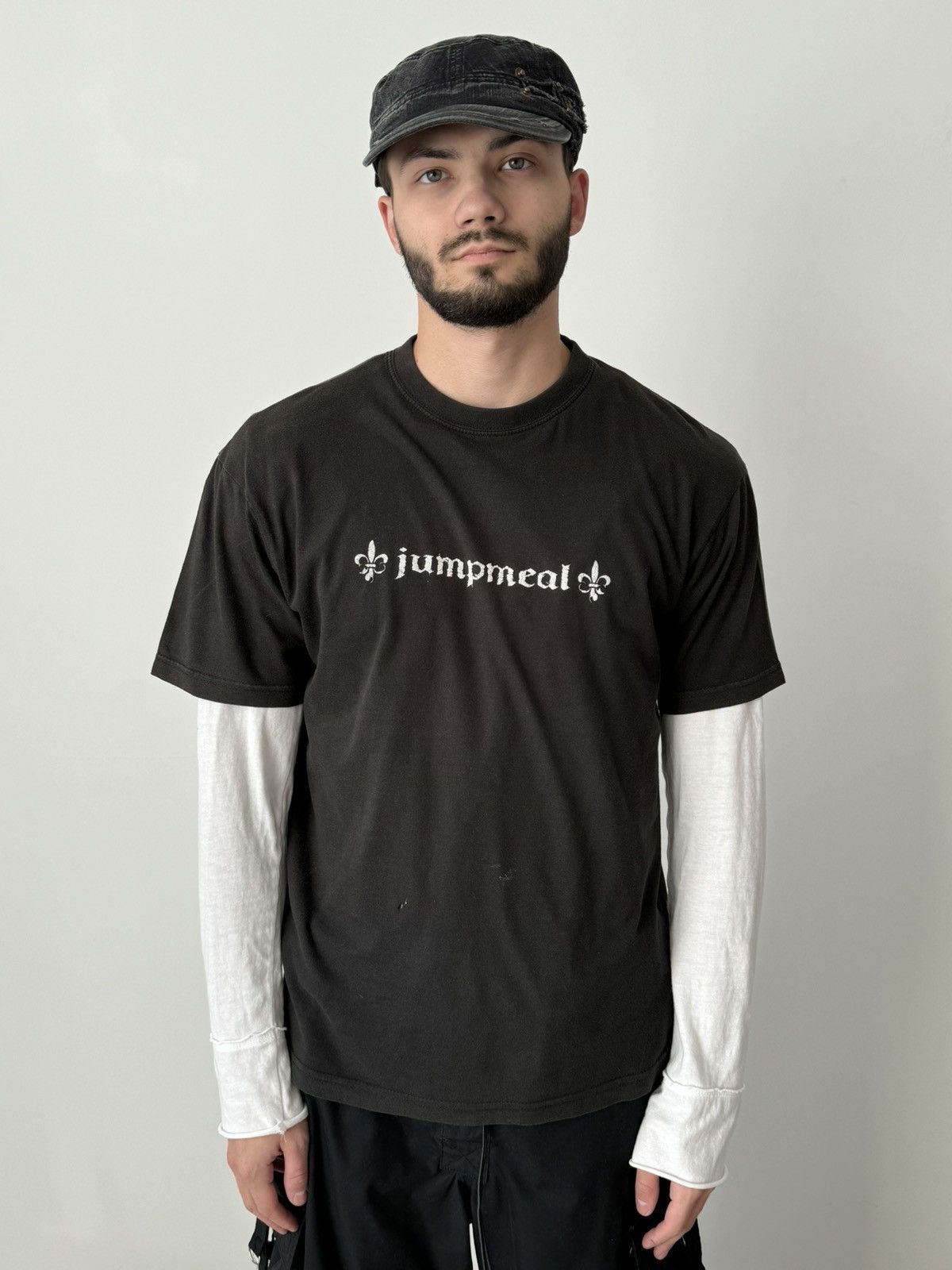Band Tees × Vintage Vintage 00s Jumpmeal Metal Band Faded T-Shirt Size US M / EU 48-50 / 2 - 1 Thumbnail