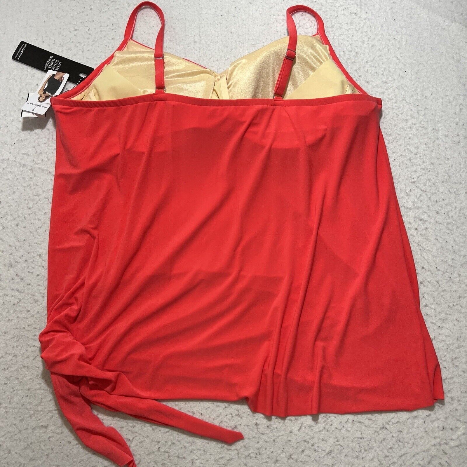 Other MagicSuit 24W Alex V-Neck Tankini Top with Underwire Bra Size ONE SIZE - 7 Thumbnail