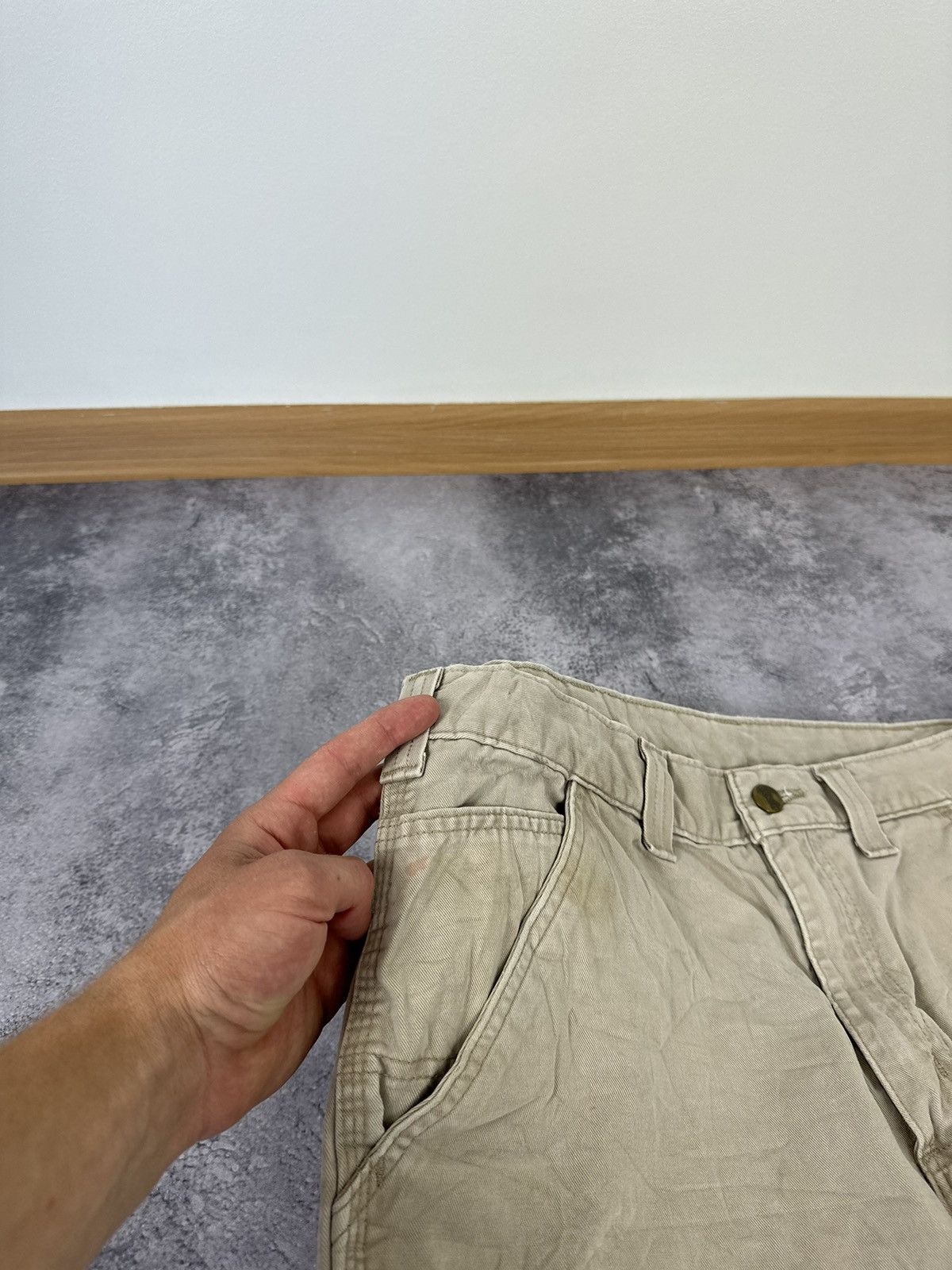 Carhartt Vintage Carhartt Baggy Y2K Cargo Carpenter USA Work Pants Size US 34 / EU 50 - 15 Thumbnail