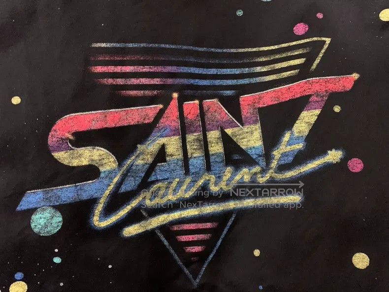 Saint Laurent Paris Saint Laurent Paris Black Ink Splatter Jacket Size US L / EU 52-54 / 3 - 5 Thumbnail