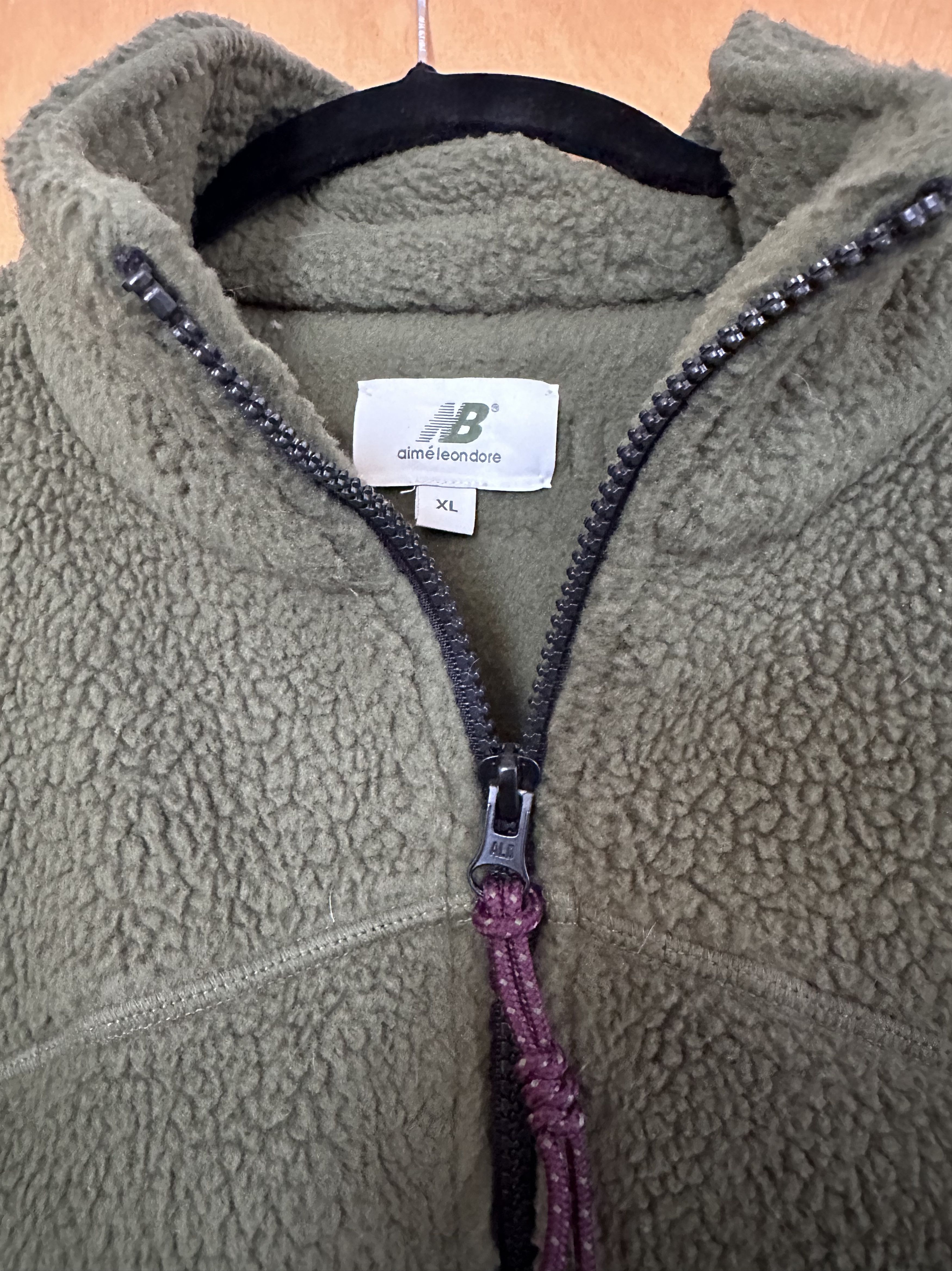 Aime Leon Dore × New Balance ALD X New Balance Full-Zip Fleece jacket Size US XL / EU 56 / 4 - 3 Thumbnail