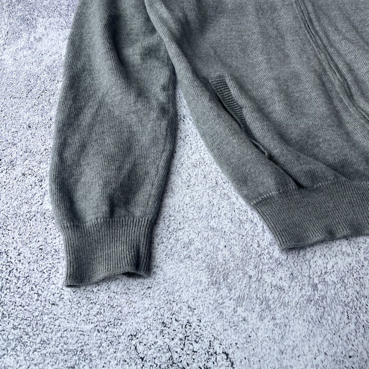 Gucci Gucci zip-up grey wool sweater made in Italy Size US XL / EU 56 / 4 - 6 Thumbnail