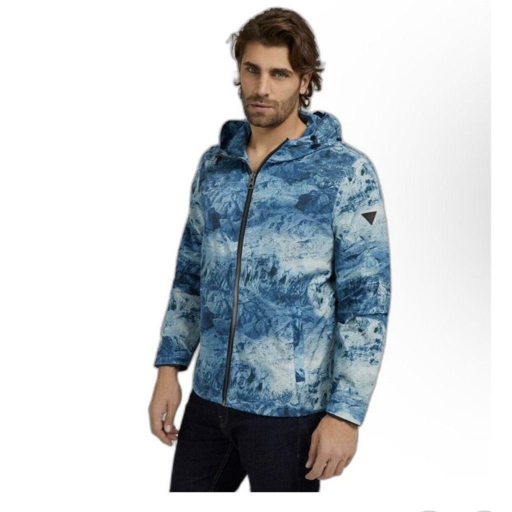 Guess Guess Tech Woven Hooded Jacket. Size XXL. NWT $178 Size US XXL / EU 58 / 5 - 4 Thumbnail