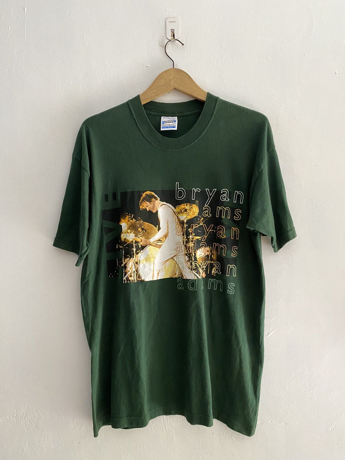 Band Tees × Vintage 90s Bryan adams tour tee Size US M / EU 48-50 / 2 - 1 Thumbnail