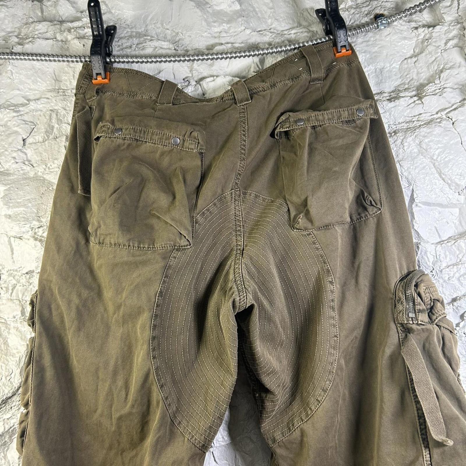Polo Ralph Lauren VTG Polo Ralph Lauren Khaki Cargo Trousers Size 34 Size US 34 / EU 50 - 6 Thumbnail
