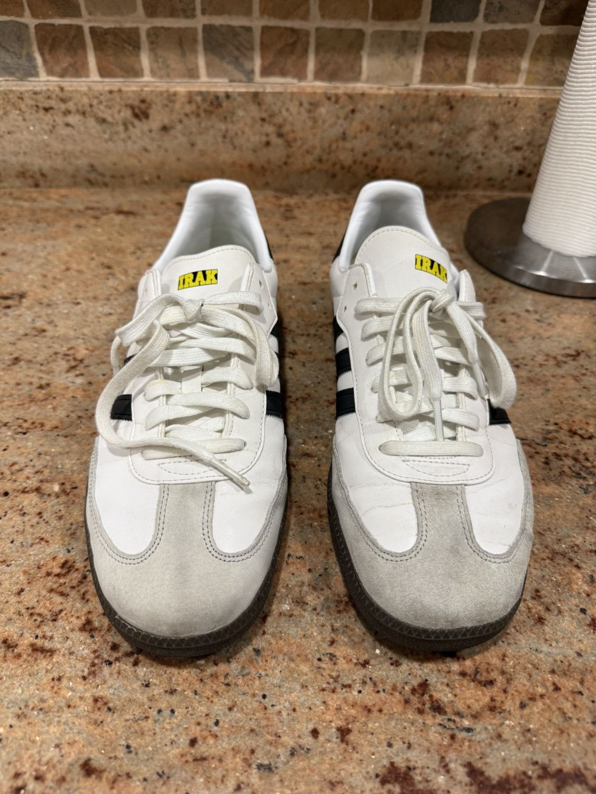 Adidas × IRAK IRAK x adidas Samba “White/Black” (2022 Release) Size US 11.5 / EU 44-45 - 1 Thumbnail