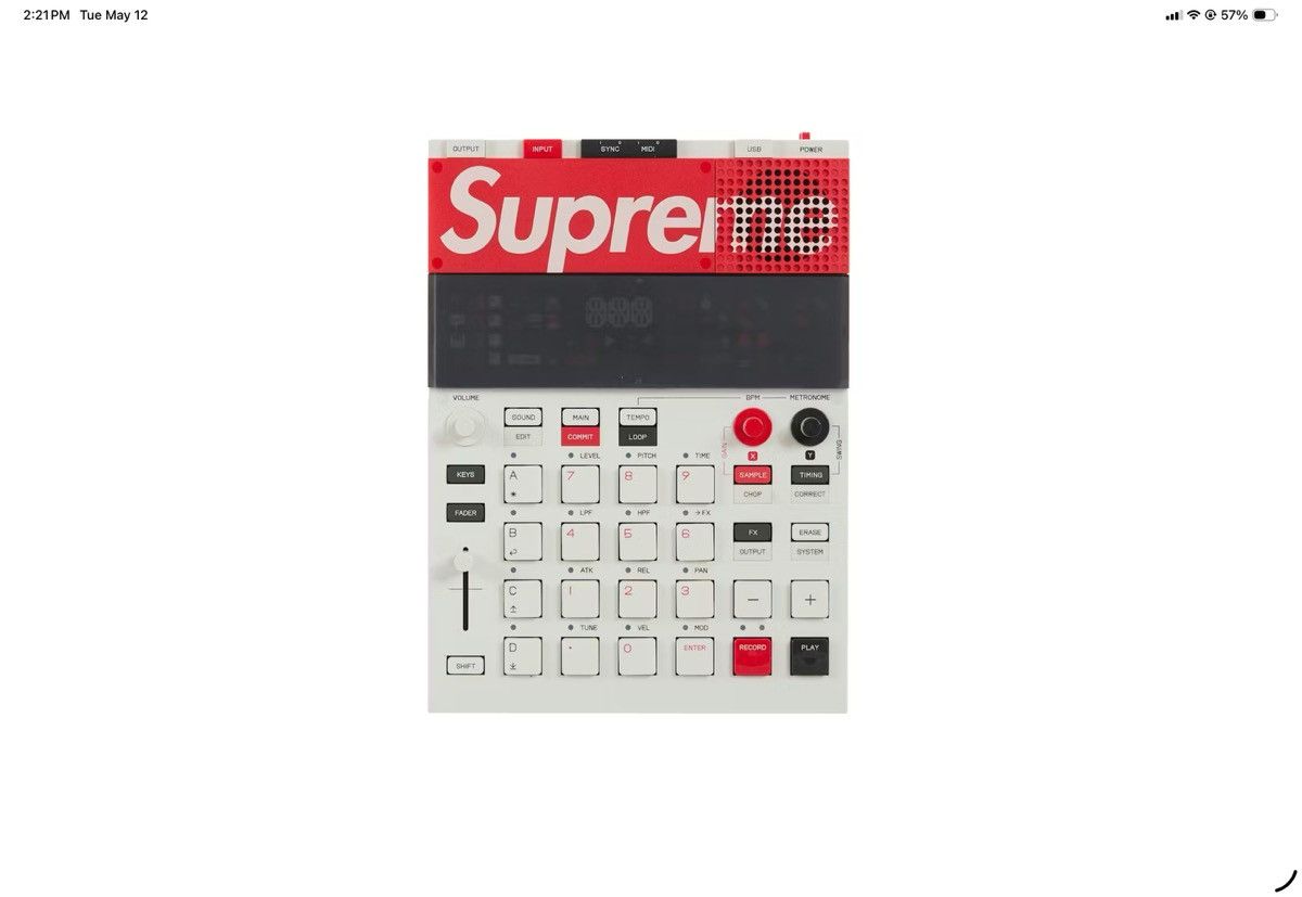 Supreme Supreme teenage engineering EP-133 K.O. II Sampler Size ONE SIZE - 1 Preview