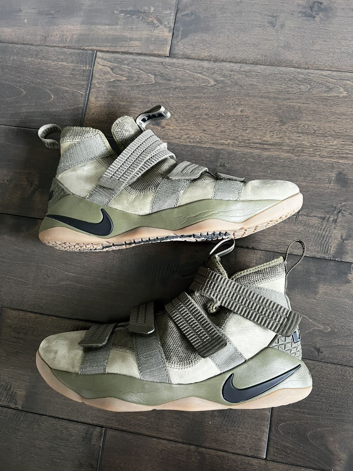 Nike Nike LeBron Soldier 11 “Olive Camo” — Size 9.5 Size US 9.5 / EU 42-43 - 2 Thumbnail