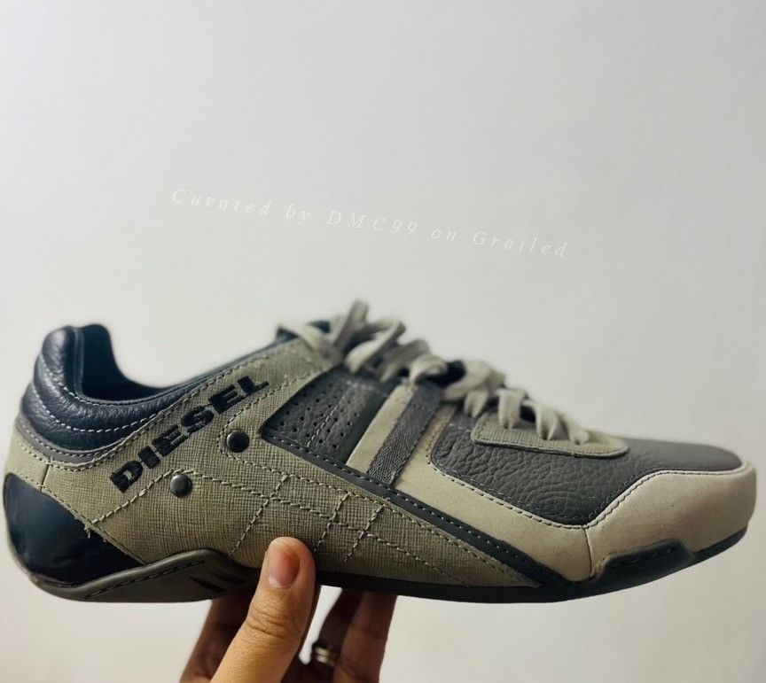 Diesel Diesel Vintage Thin-Soled Racing Sneakers Size US 7.5 / EU 40-41 - 1 Thumbnail