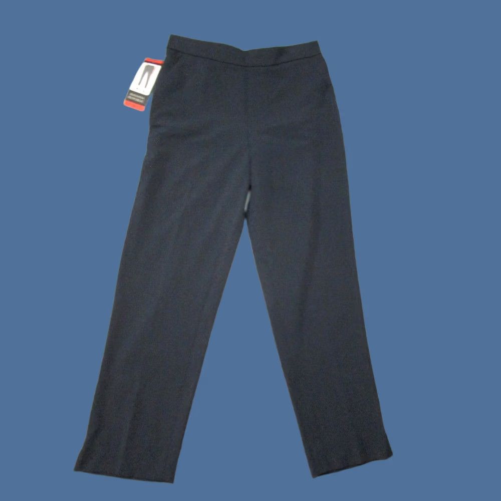 Banana Republic Banana Republic Womens Pants - Black Rayon Stretch High Rise Tapered Leg Pull On Size 34" / US 12 / IT 48 - 1 Thumbnail