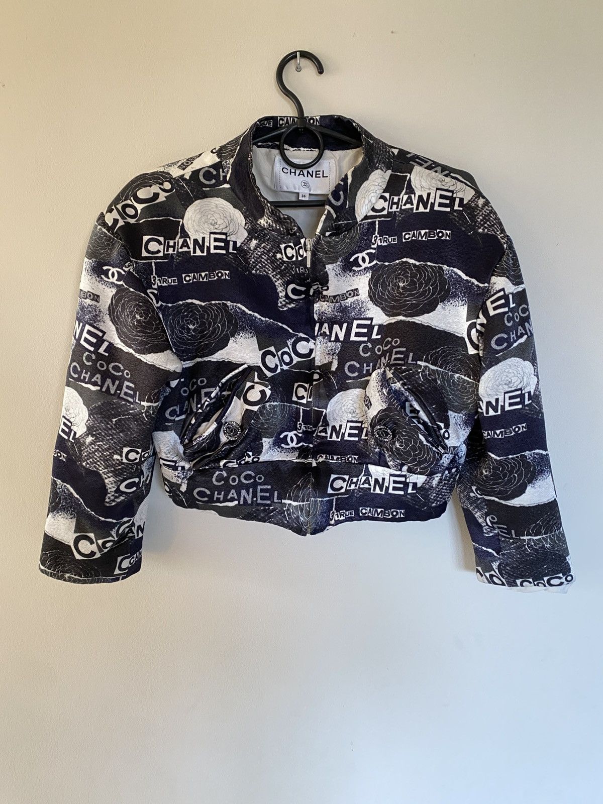 Chanel Chanel bomber jacket limited spring / summer 2020 Size XS / US 0-2 / IT 36-38 - 1 Thumbnail