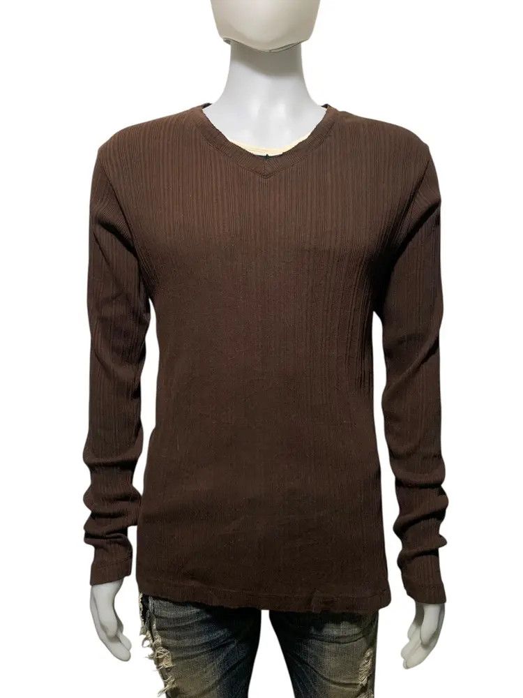 Takeo Kikuchi 2000s Takeo Kikuchi tripel layer collar thermal longsleeve Size US M / EU 48-50 / 2 - 3 Thumbnail