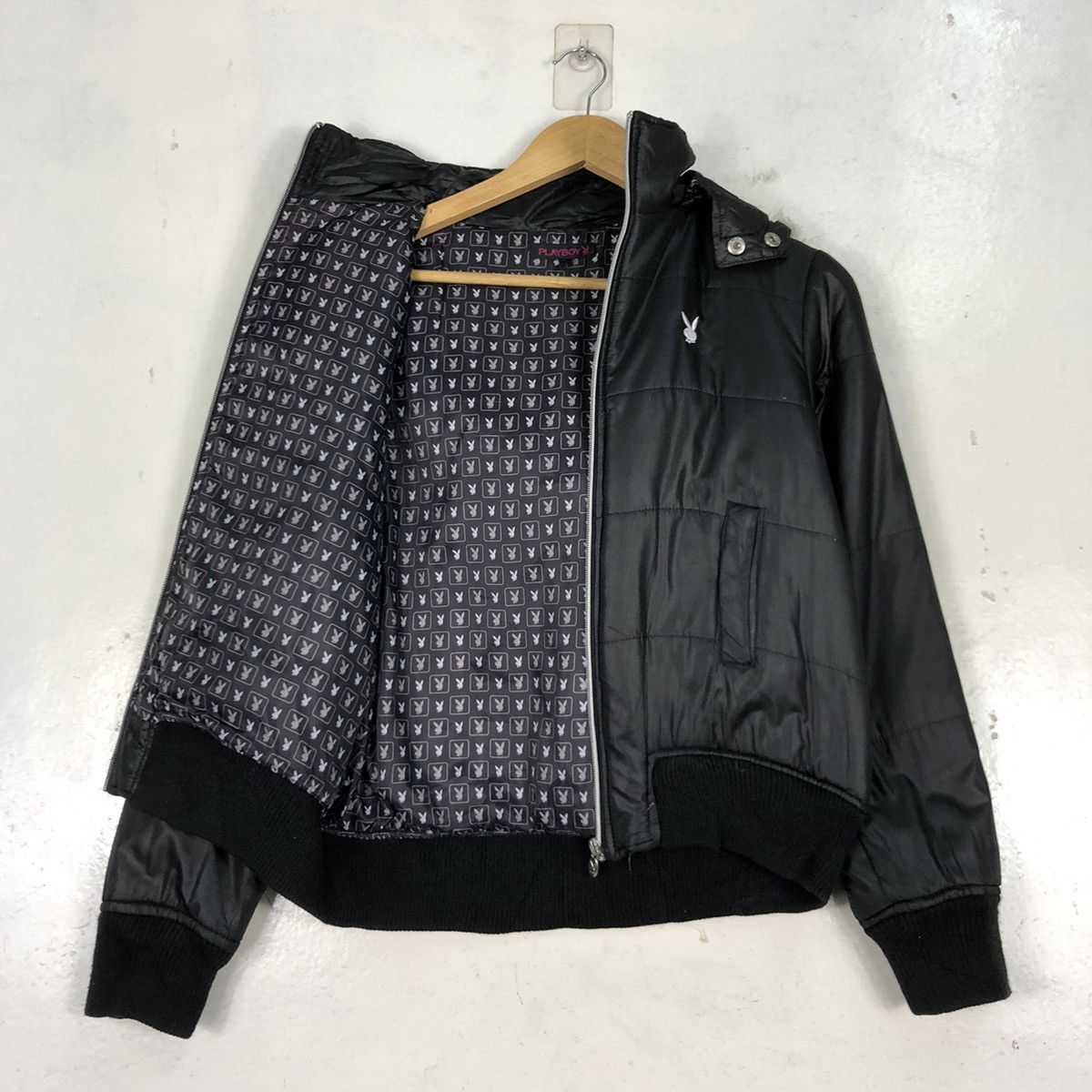 Other × Playboy Playboy Bomber Puffer Jacket Size US M / EU 48-50 / 2 - 9 Thumbnail